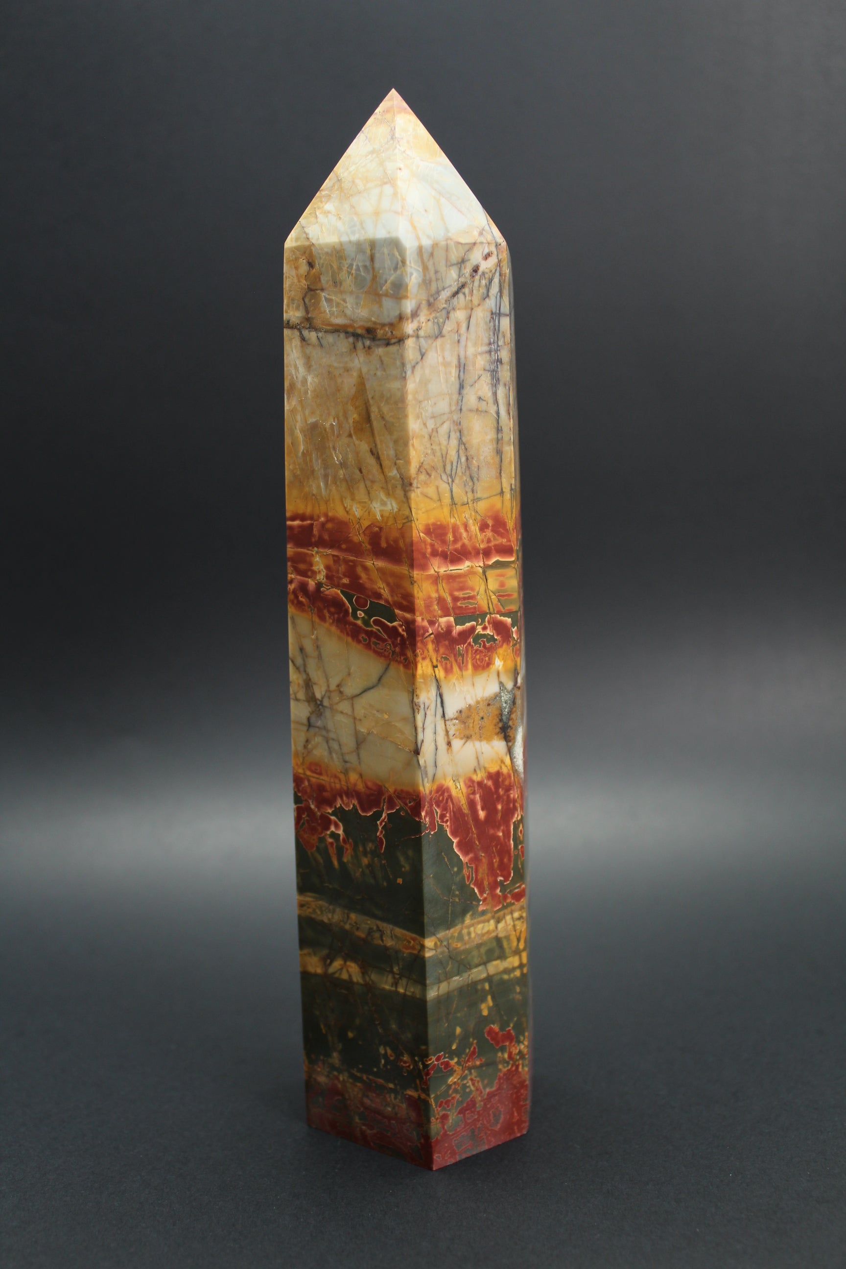 Creek Jasper Tårn - 22cm (Nr. 2)
