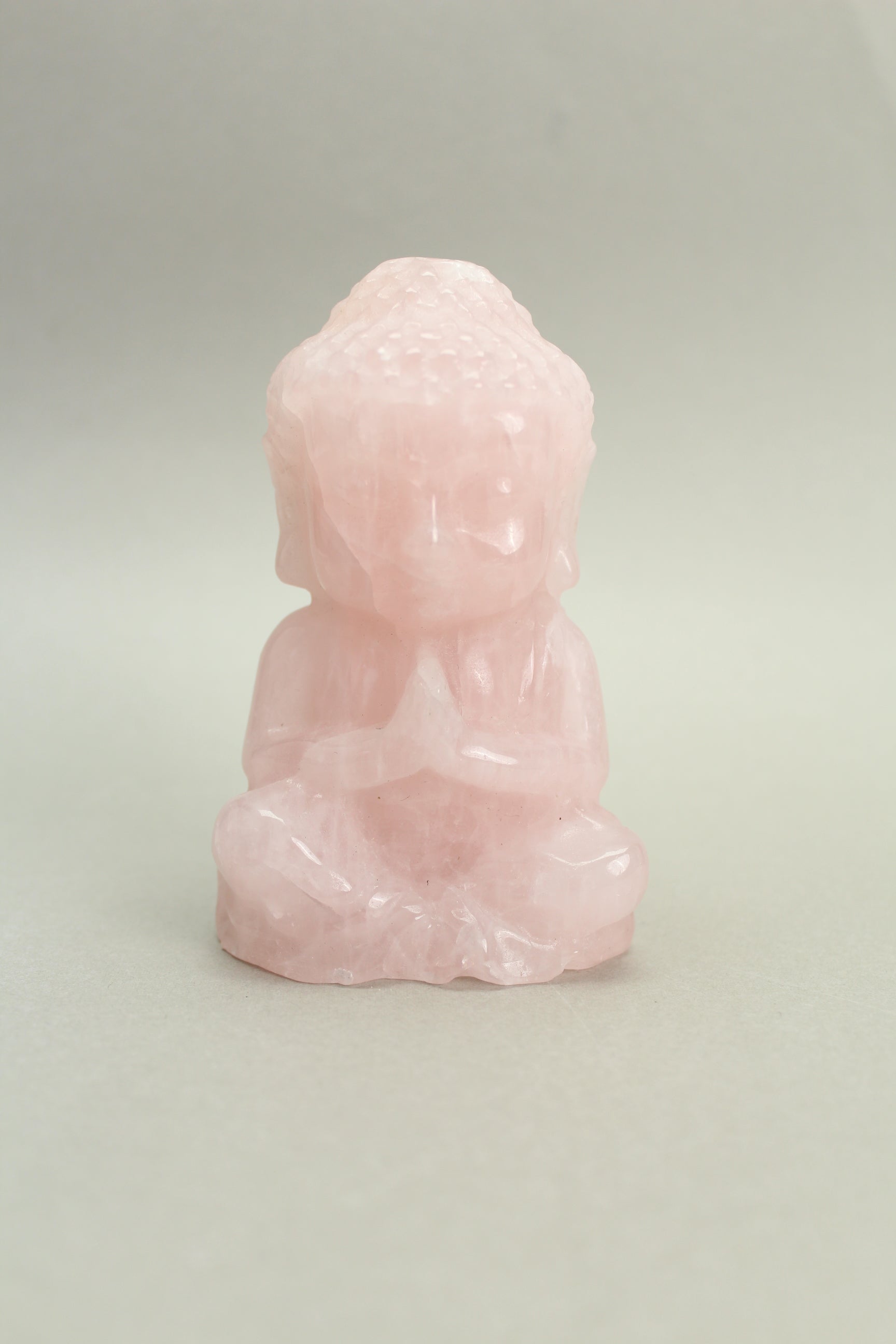 Buddha Rosakvarts 10 cm