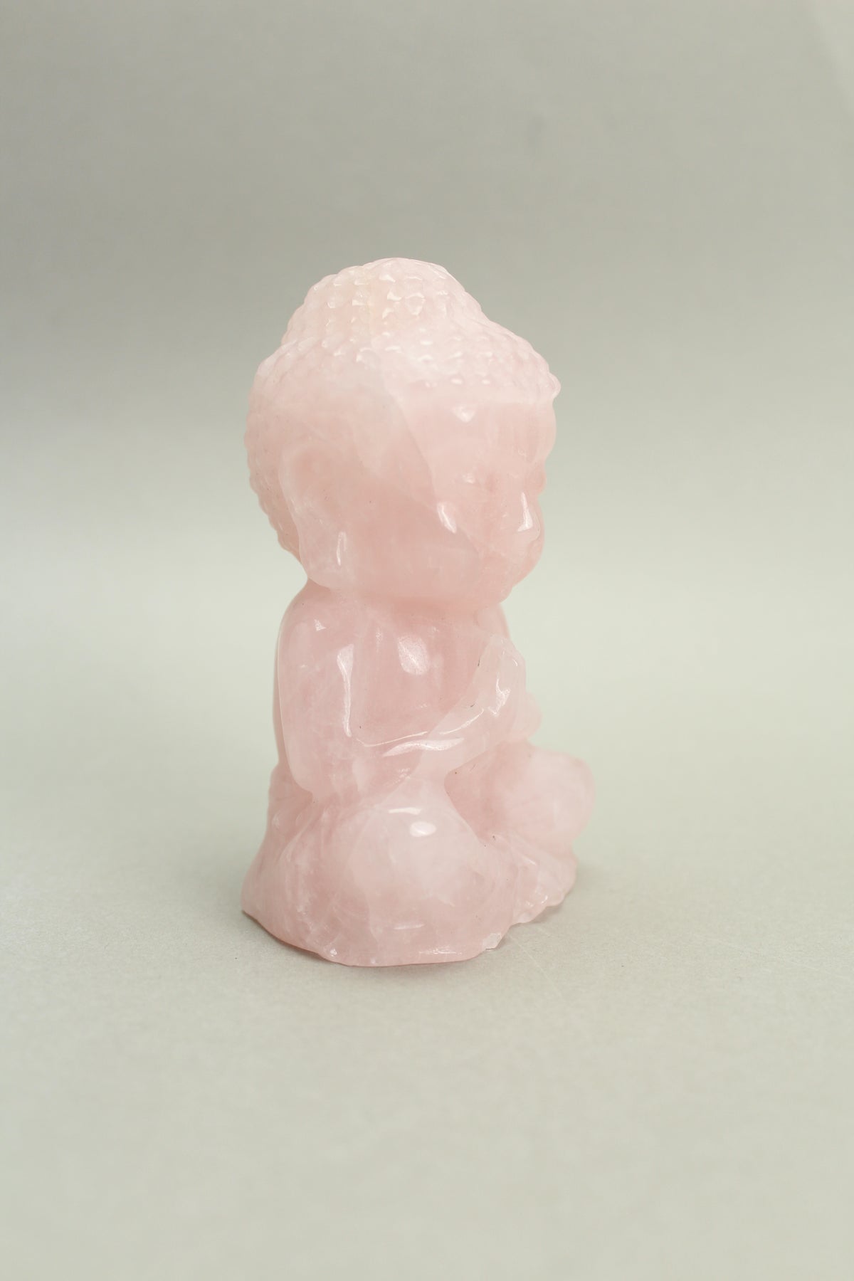 Buddha Rosakvarts 10 cm