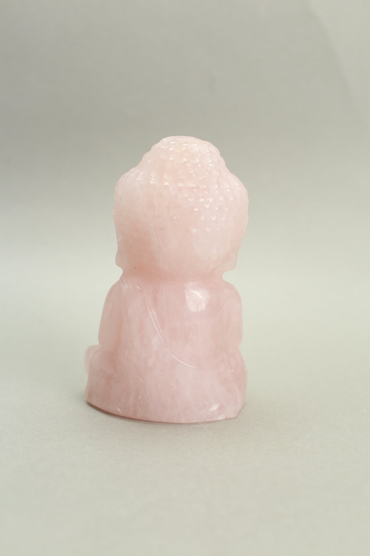 Buddha Rosakvarts 10 cm