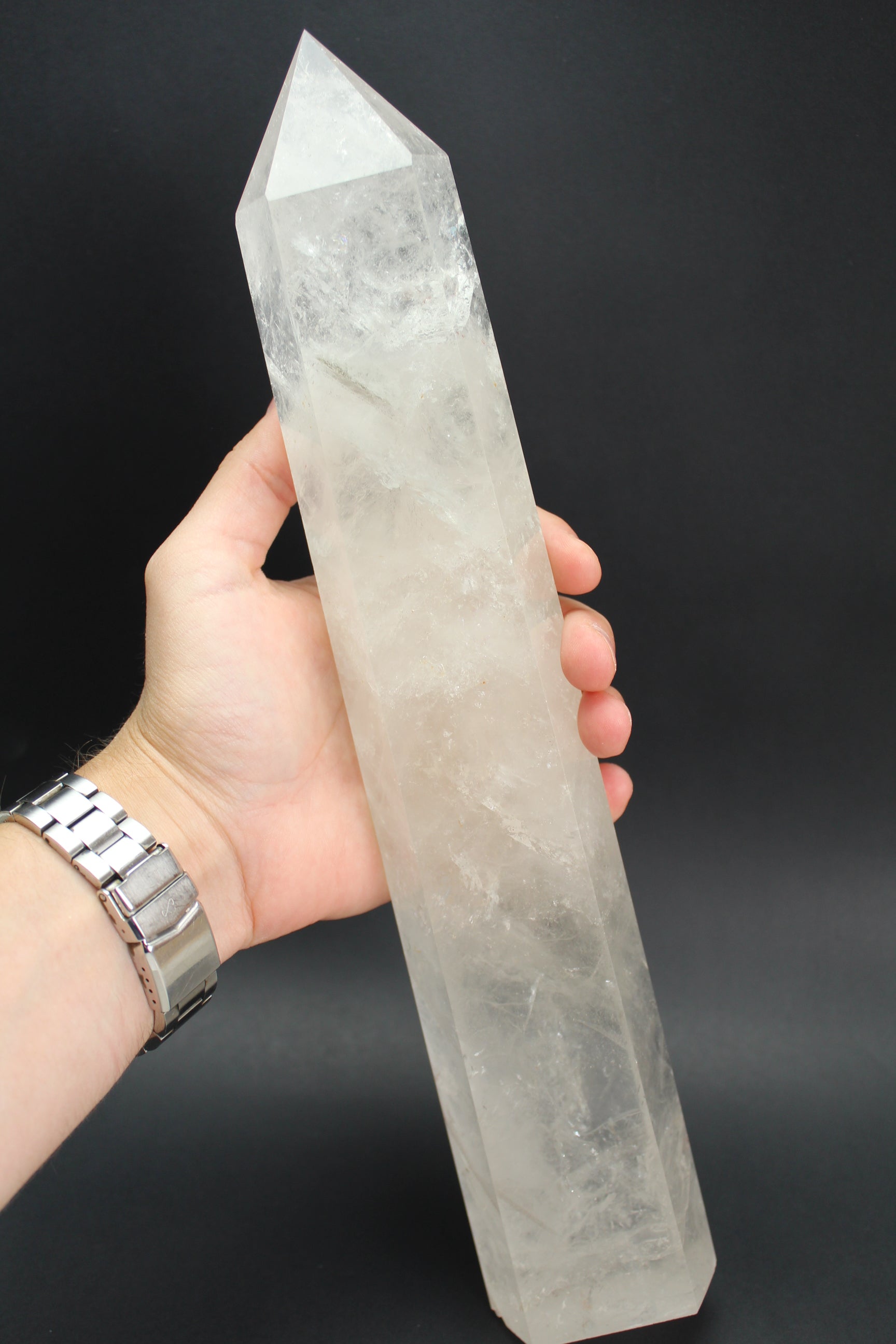 Bjergkrystal Tårn XXL - 1.76kg - 34cm (Nr. 6)