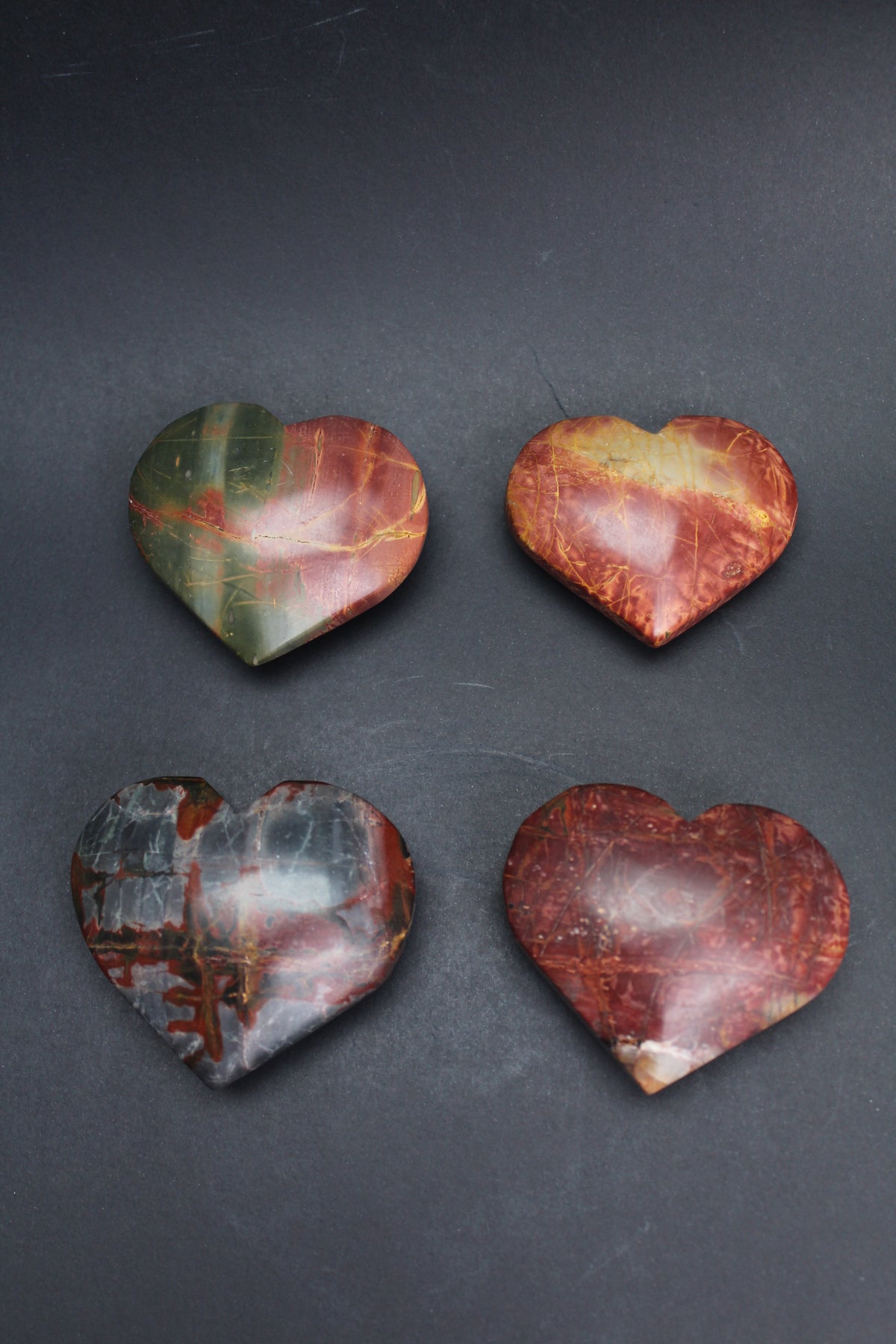 Creek Jasper Hjerte – UNIKA