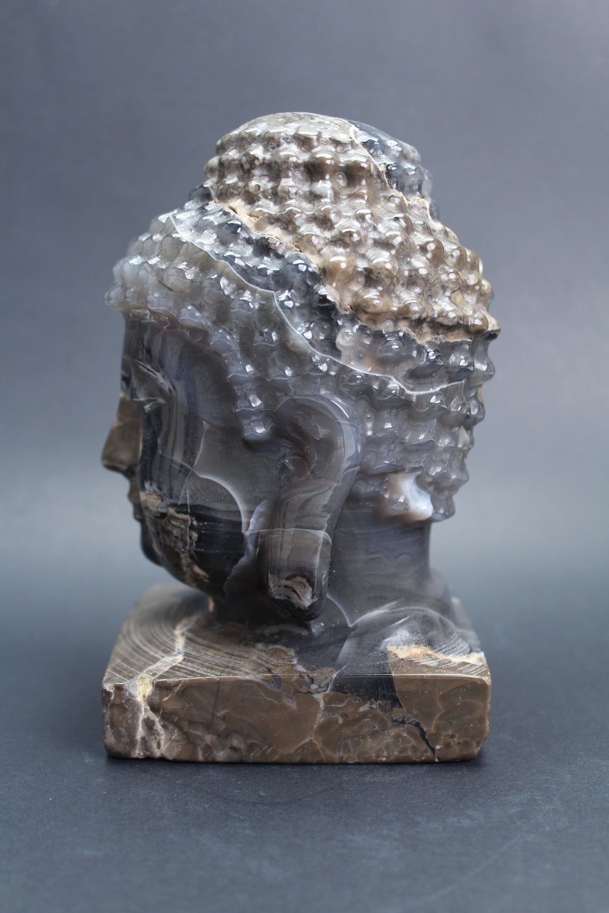 Vulkano Agat Buddha – UNIKA