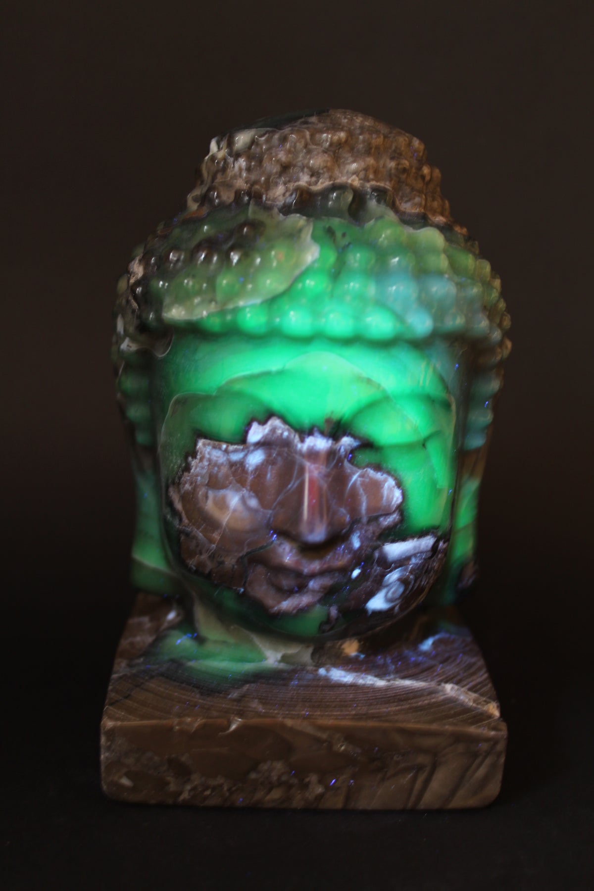 Vulkano Agat Buddha – UNIKA