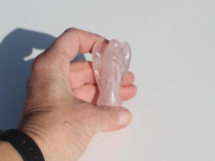 Engel Rosakvarts 5-6 cm