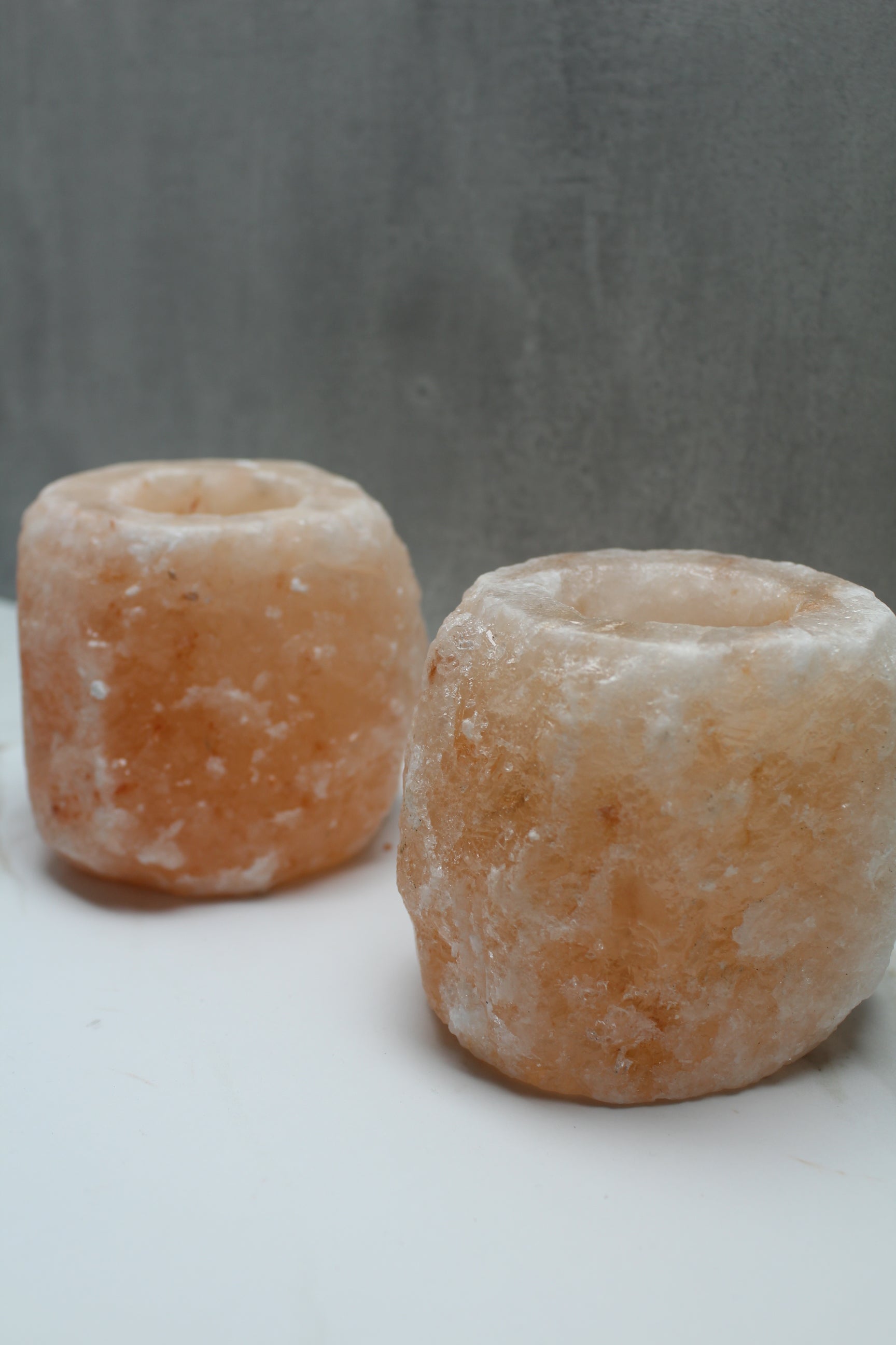 Himalaya fyrfadsstage i naturlig orange farve
