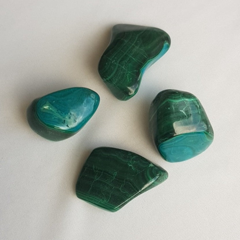 Malakit med Chrysocolla