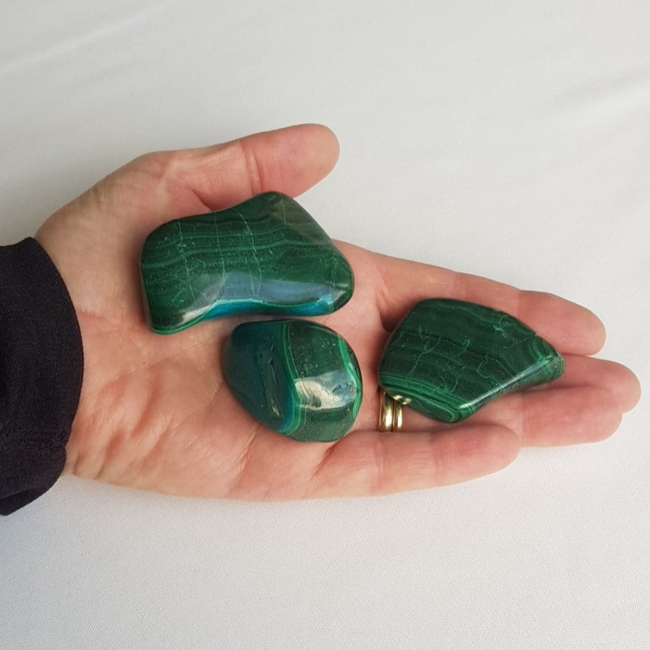 Malakit med Chrysocolla