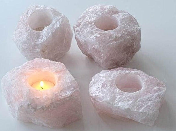 Rosakvarts Fyrfadsstage RÅ