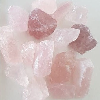 Rosakvarts Rå