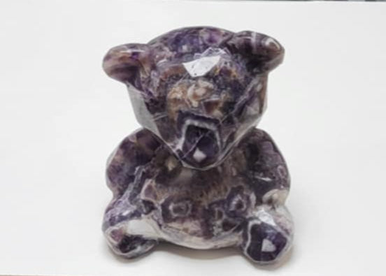 Ametyst krystal bamse