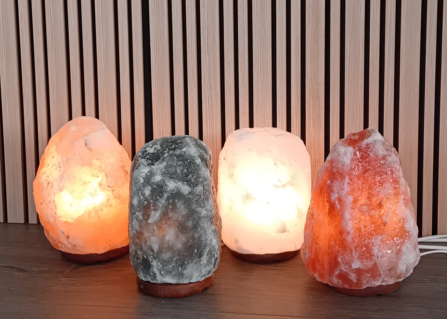 Saltlampe Hvid 2-3 kg