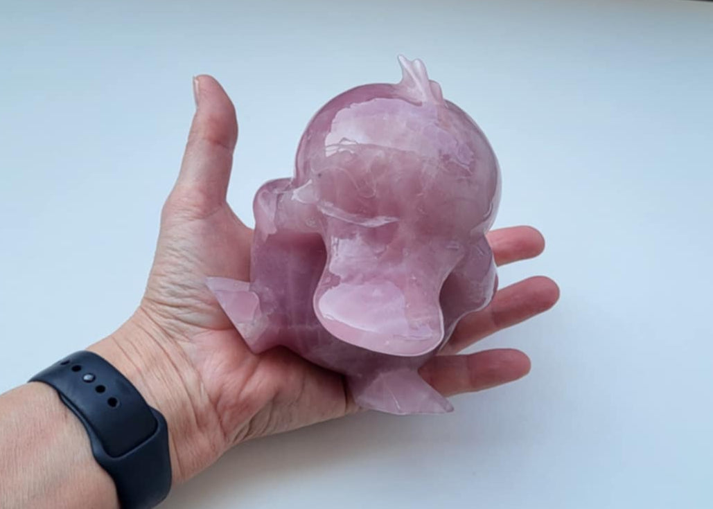 Rosakvarts Psyduck UNIKA 1,3 kg