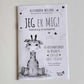 Børnekort - Jeg er mig