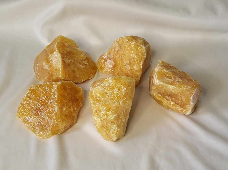 Orange Calcit RÅ