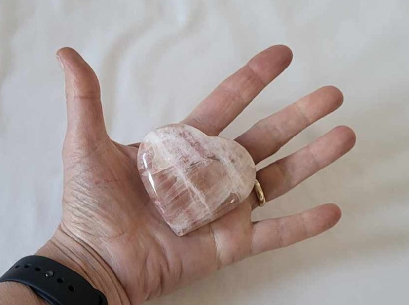 Rosa Calcit Hjerte