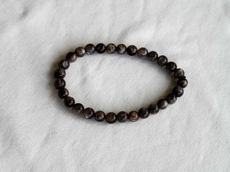 Månesten Sort 6 mm