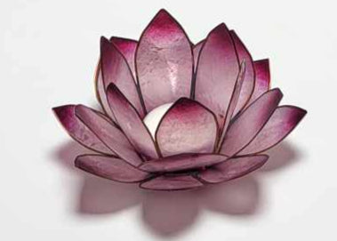 Lotus Fyrfadsstage