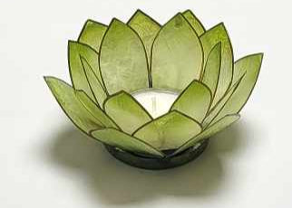 Lotus Fyrfadsstage