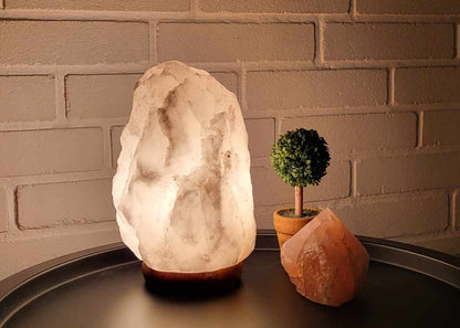 Saltlampe Hvid 2-3 kg