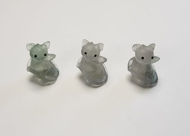 Baby Drage Grøn Fluorit