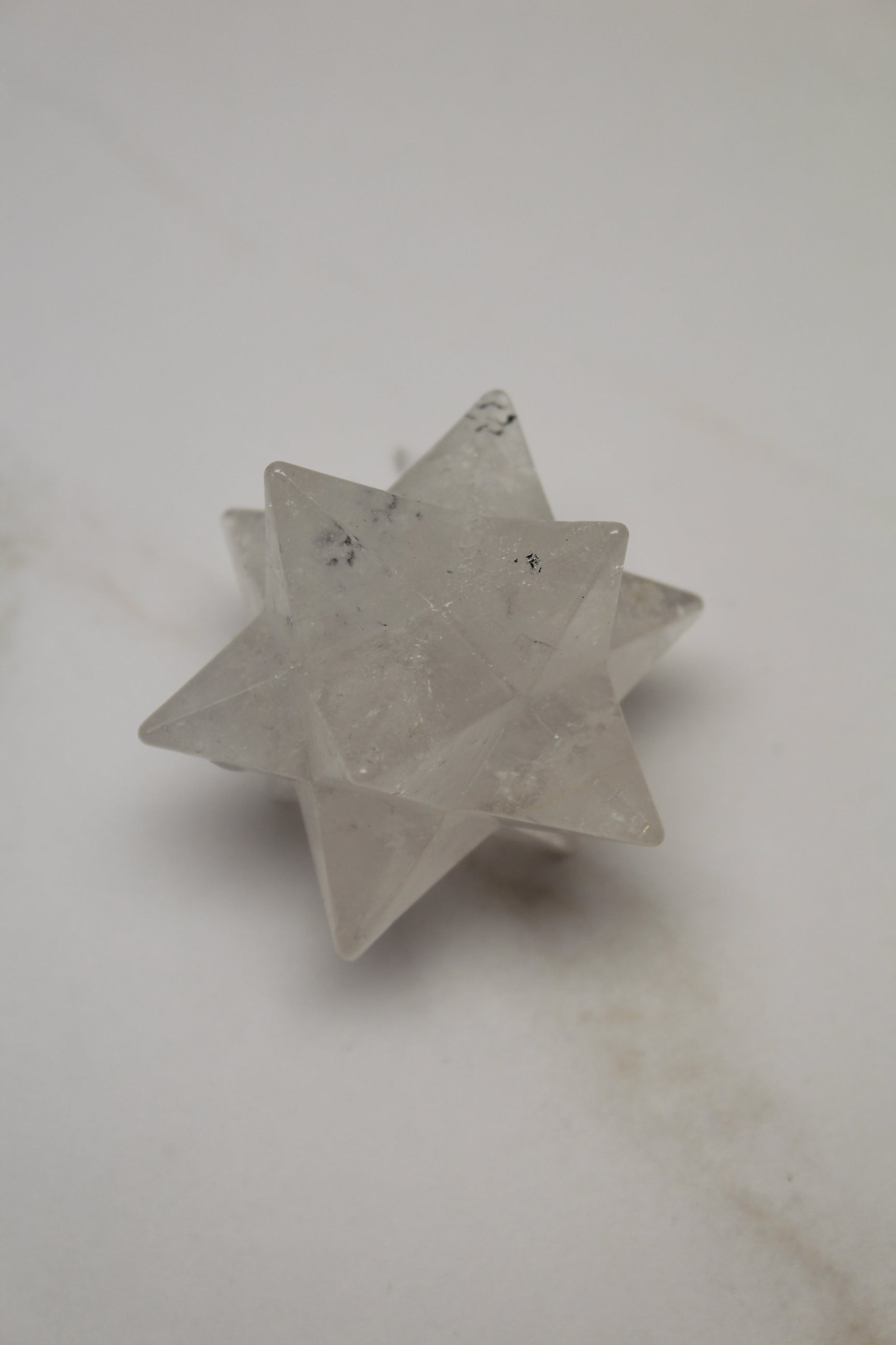 Merkaba stjerne - Bjergkrystal - 64g