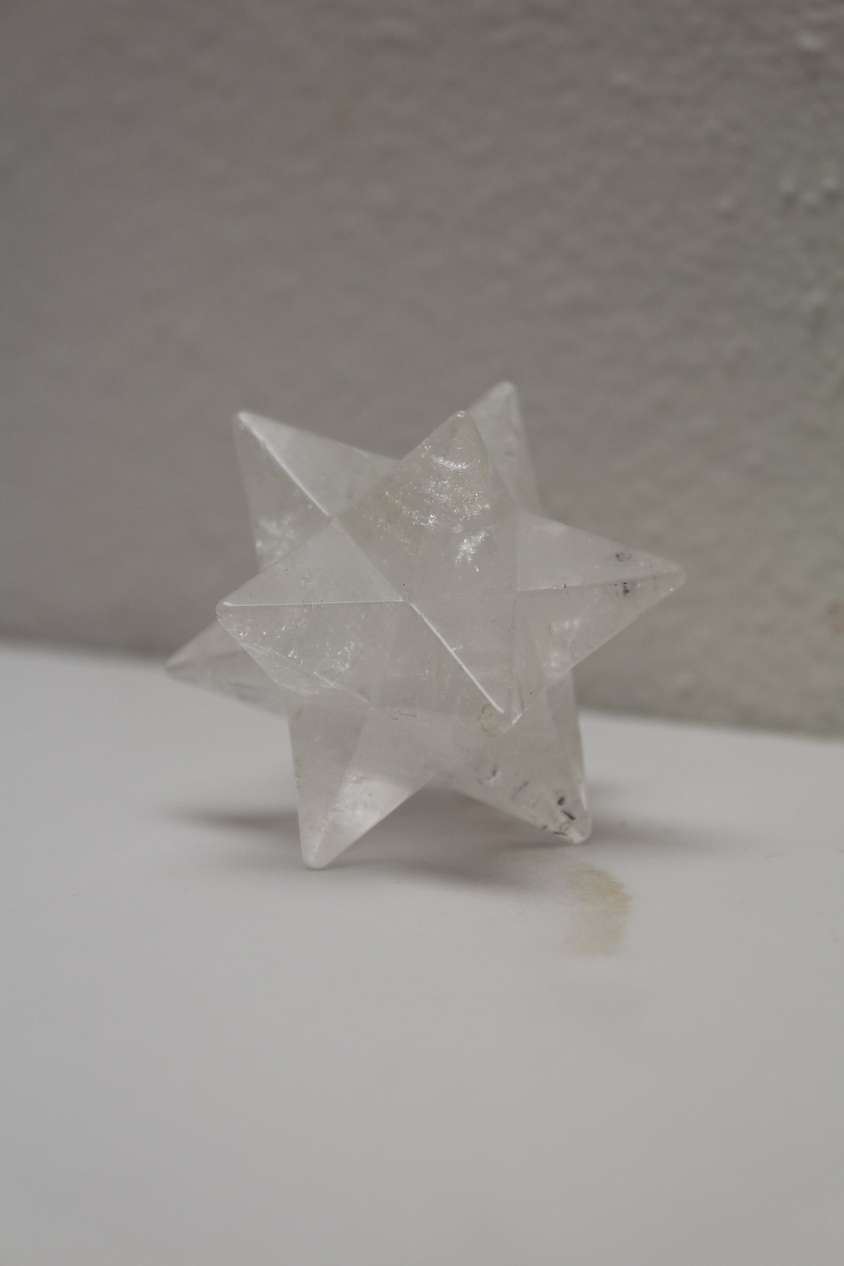 Merkaba stjerne - Bjergkrystal - 64g