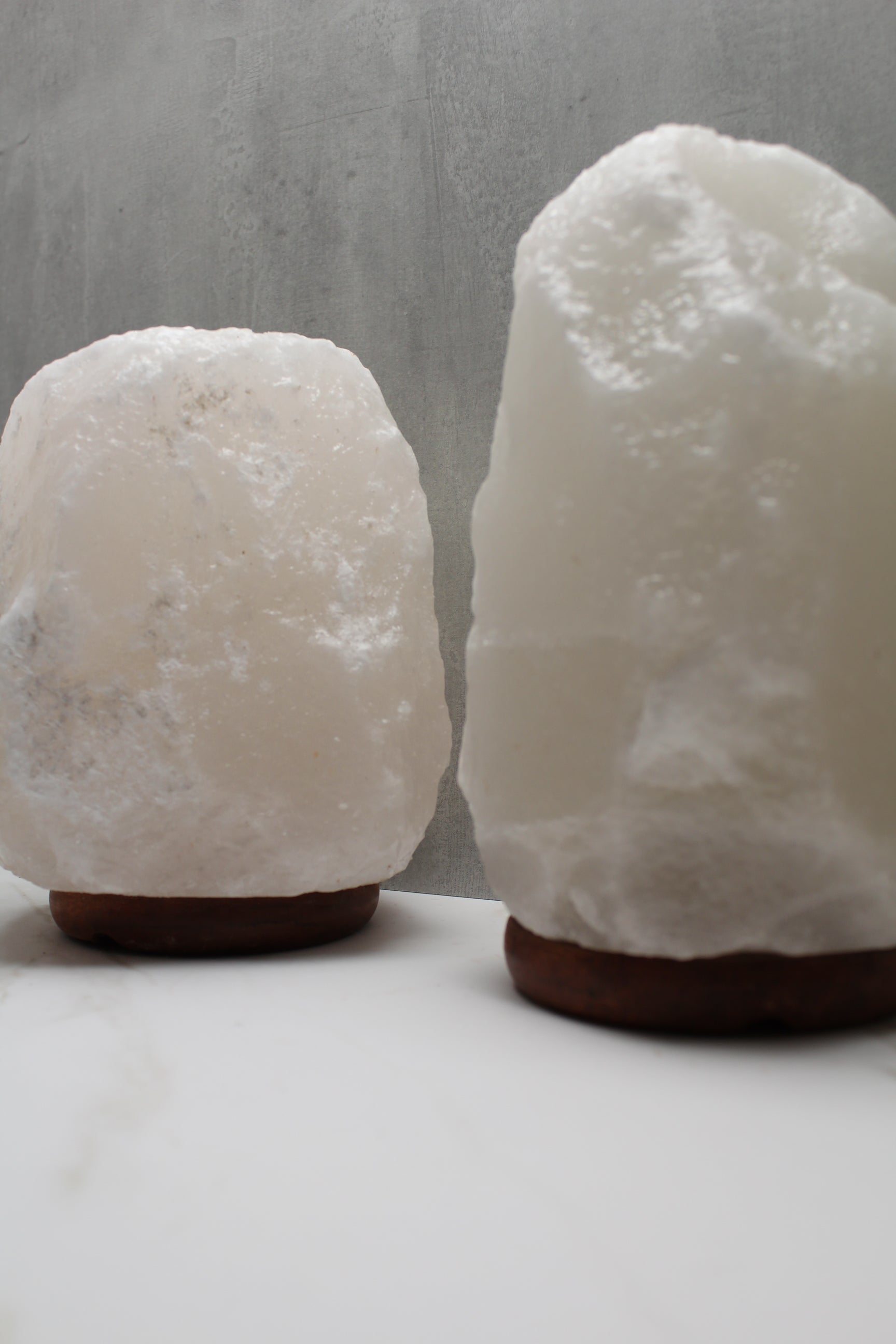 Himalaya Saltlampe Hvid 4-6 kg