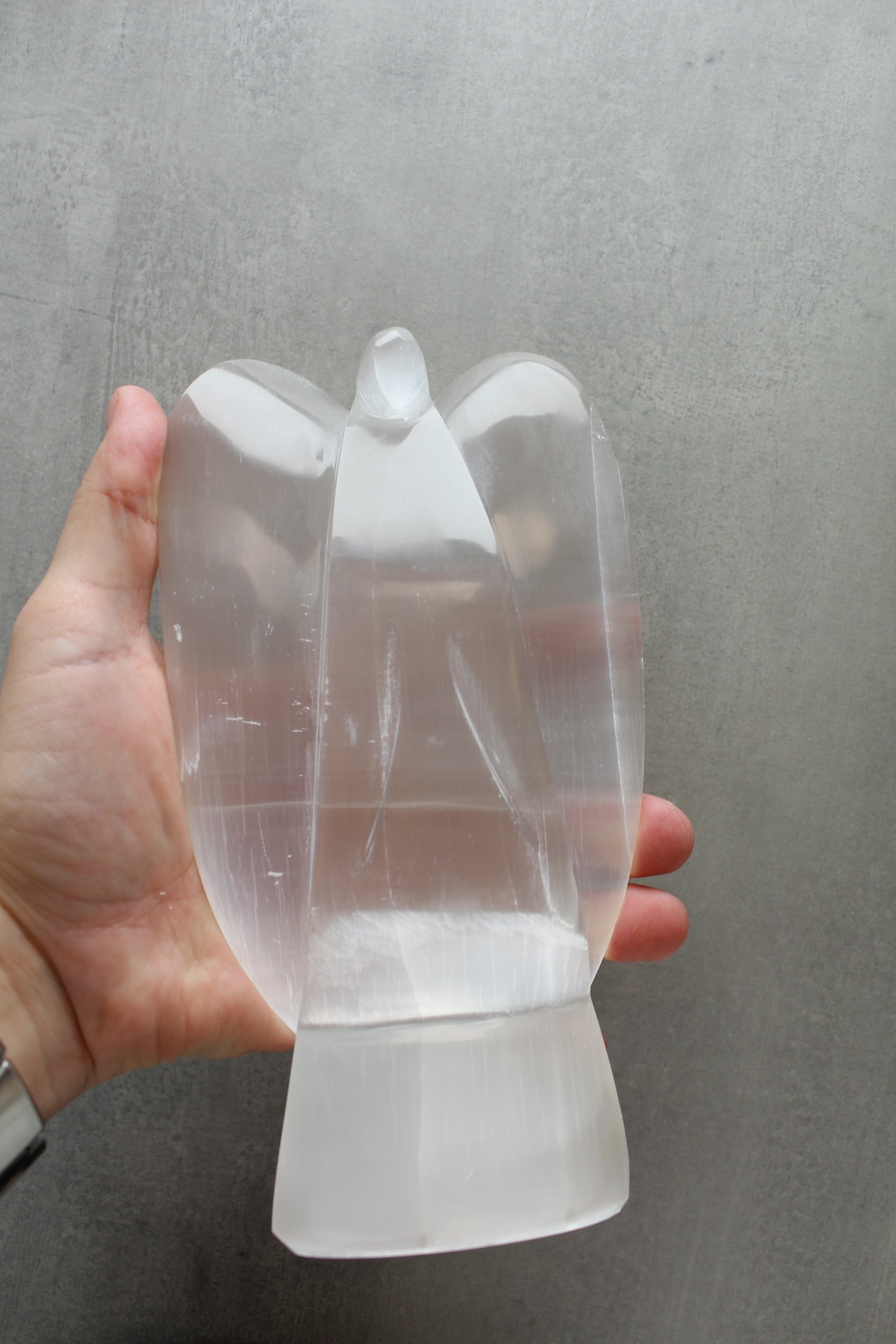 Selenit engel - 20cm