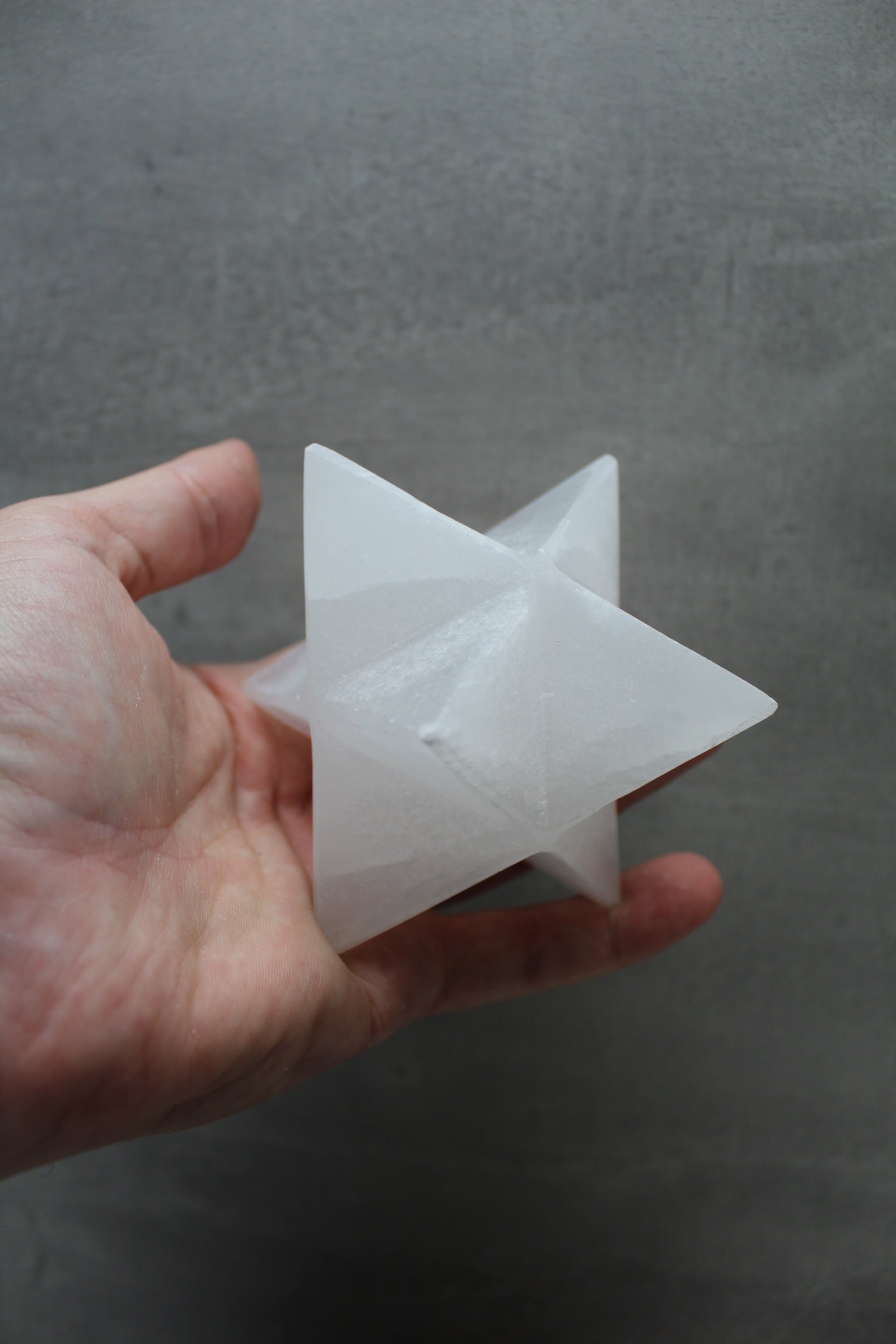 Selenit Merkaba 6 cm
