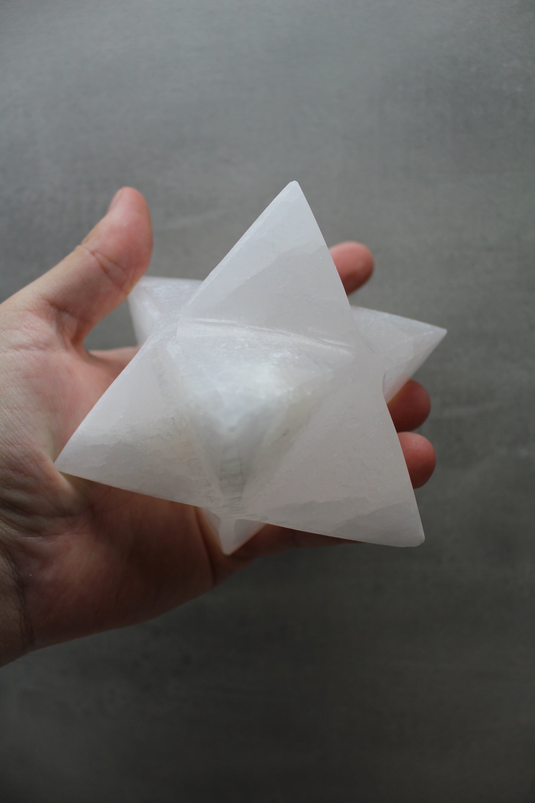 Selenit Merkaba 8 cm