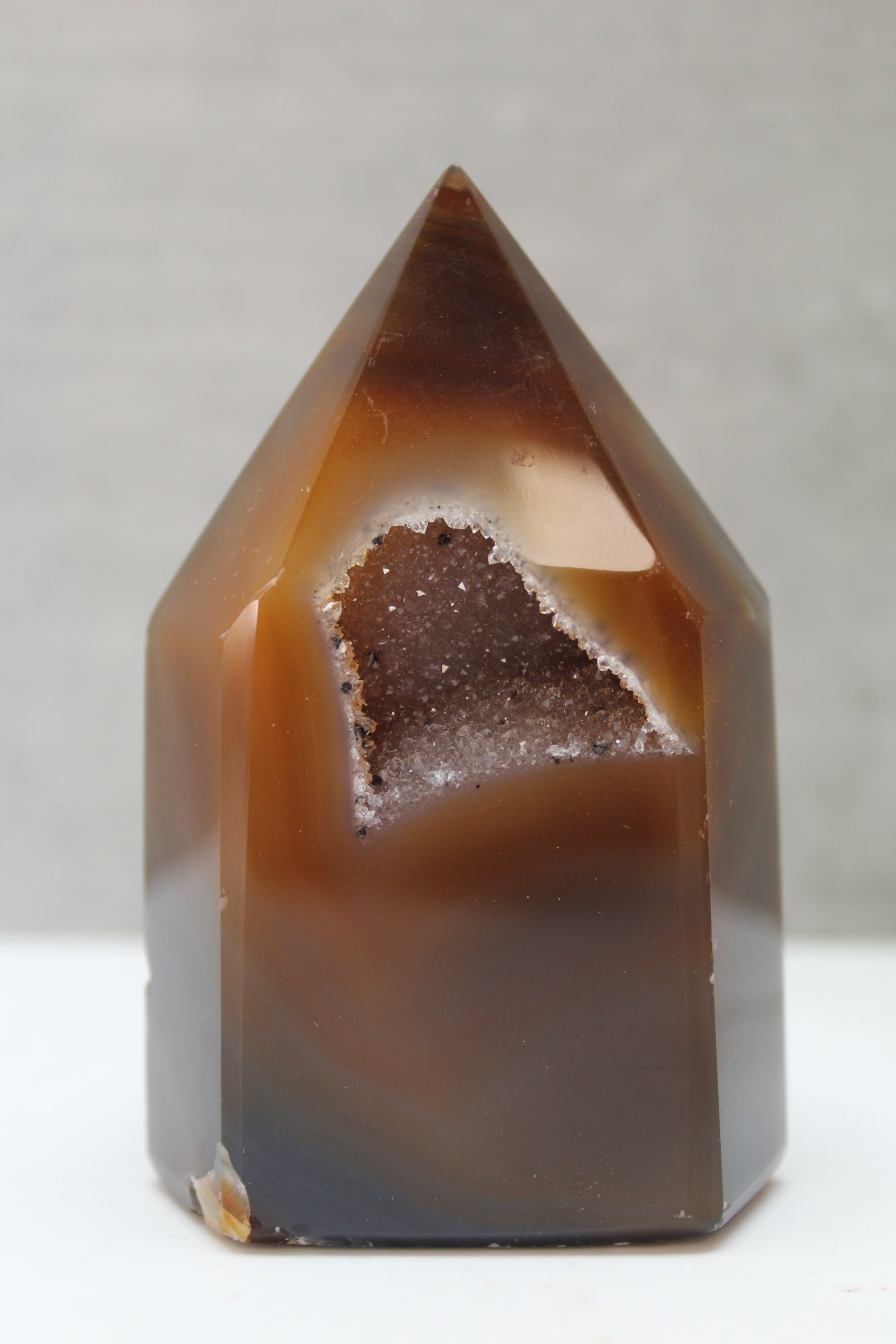 Brun Agat Spids - 309g