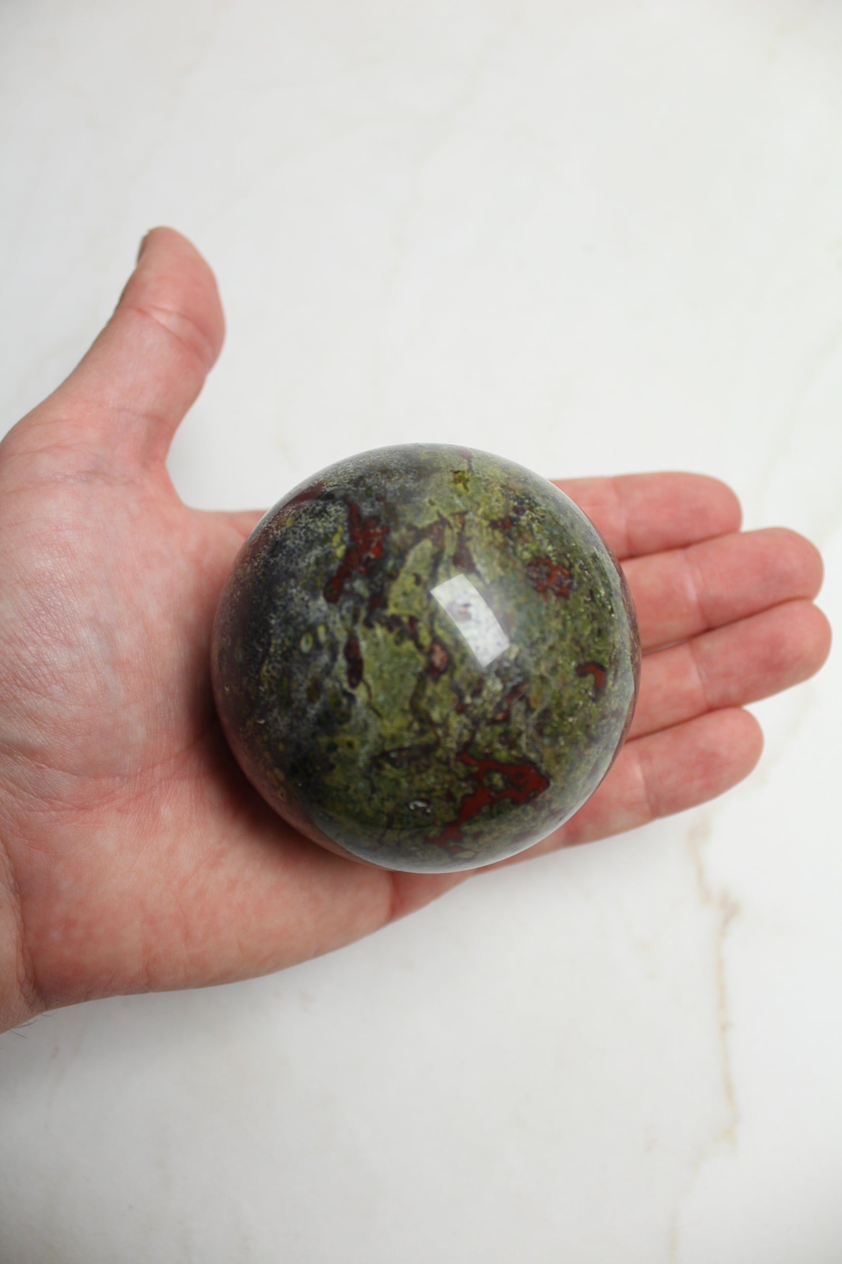 Dragon Blood Jaspis - Kugler