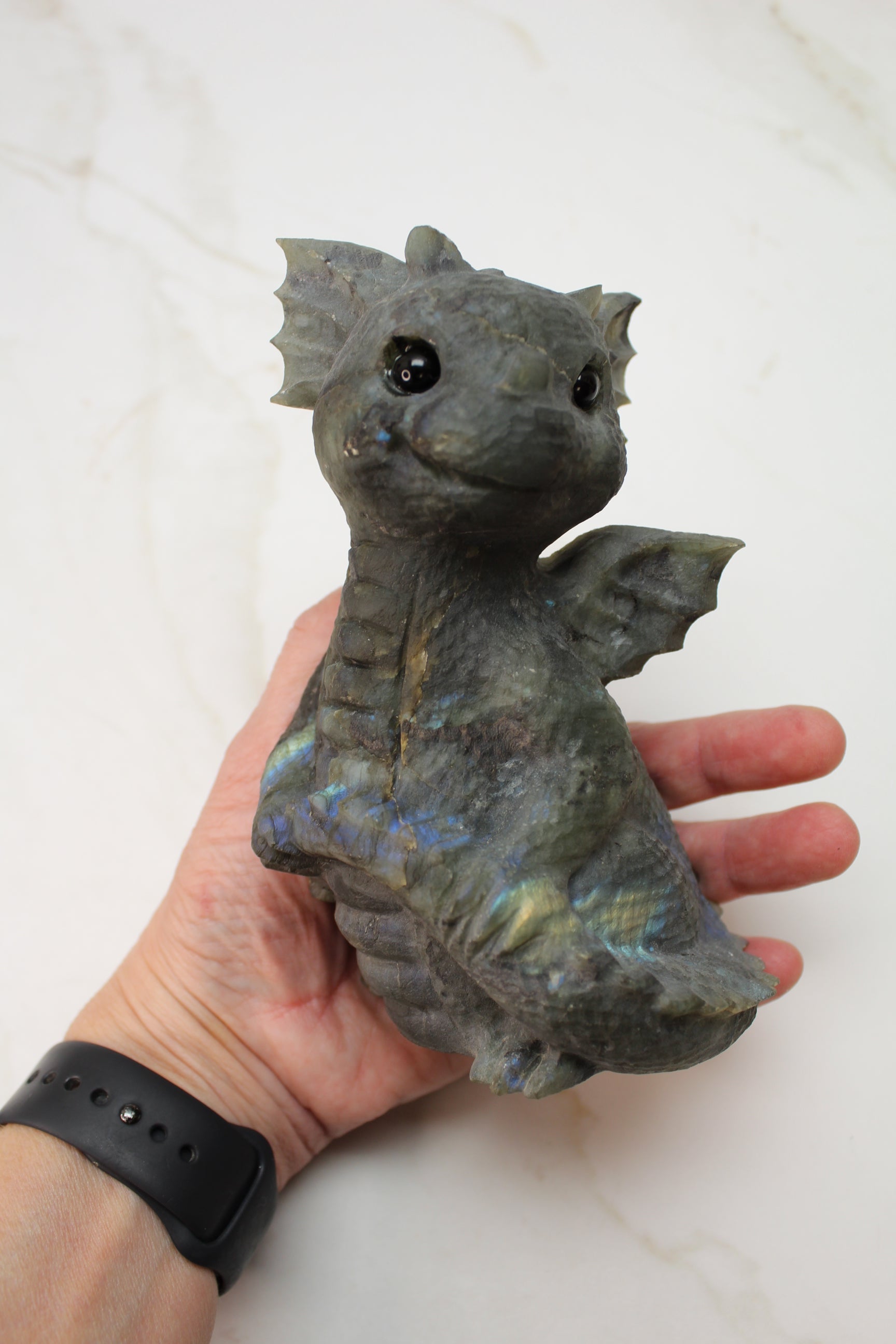 Drage Labradorit 15 cm FØDSELSDAGSTILBUD