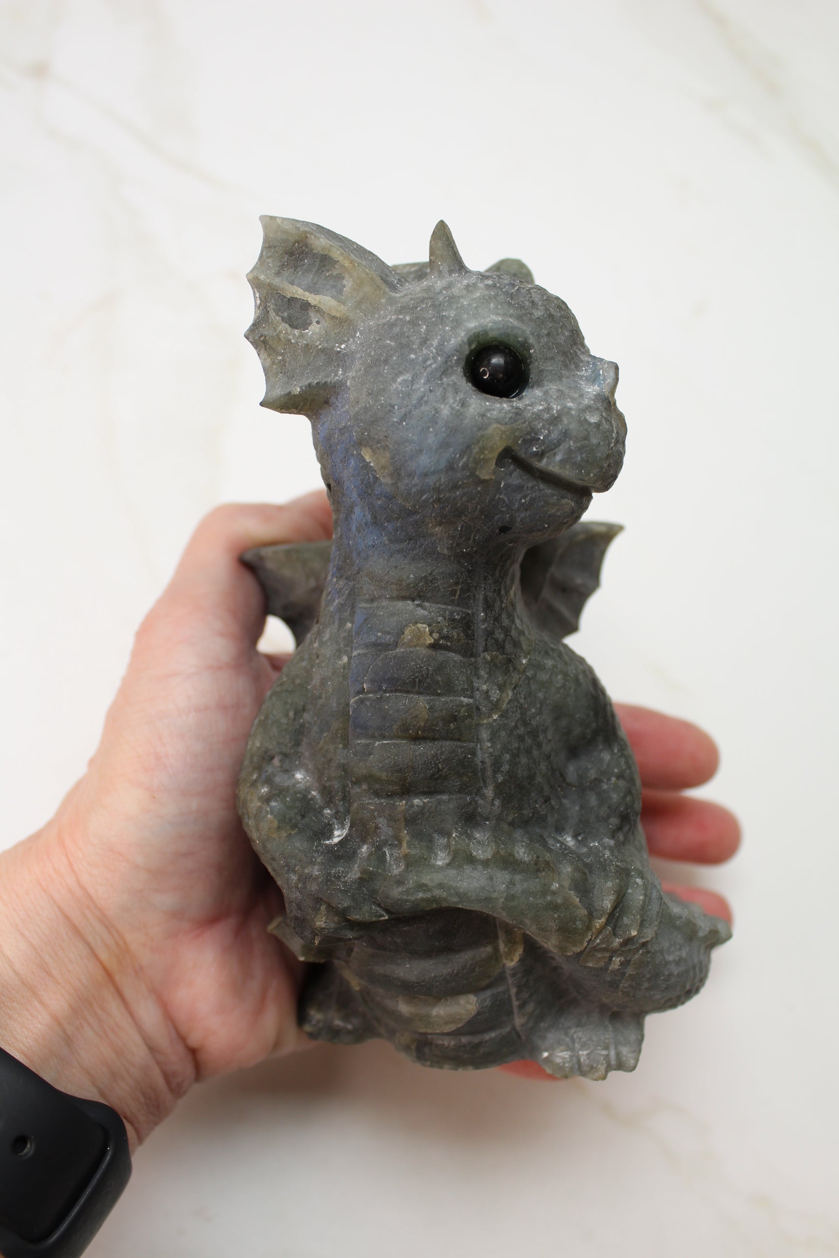 Drage Labradorit 15 cm FØDSELSDAGSTILBUD