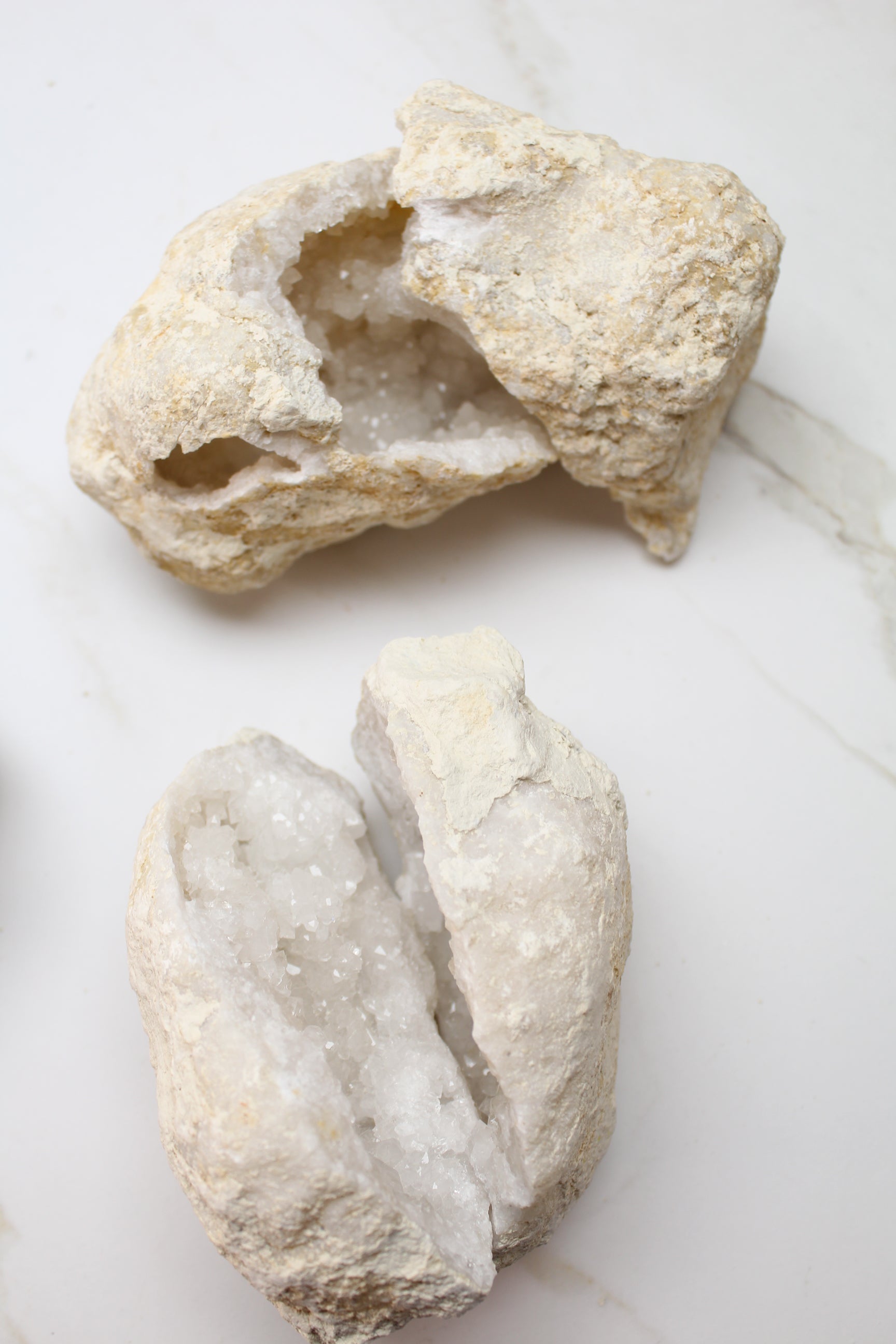 Kvarts Geode Sæt - Small