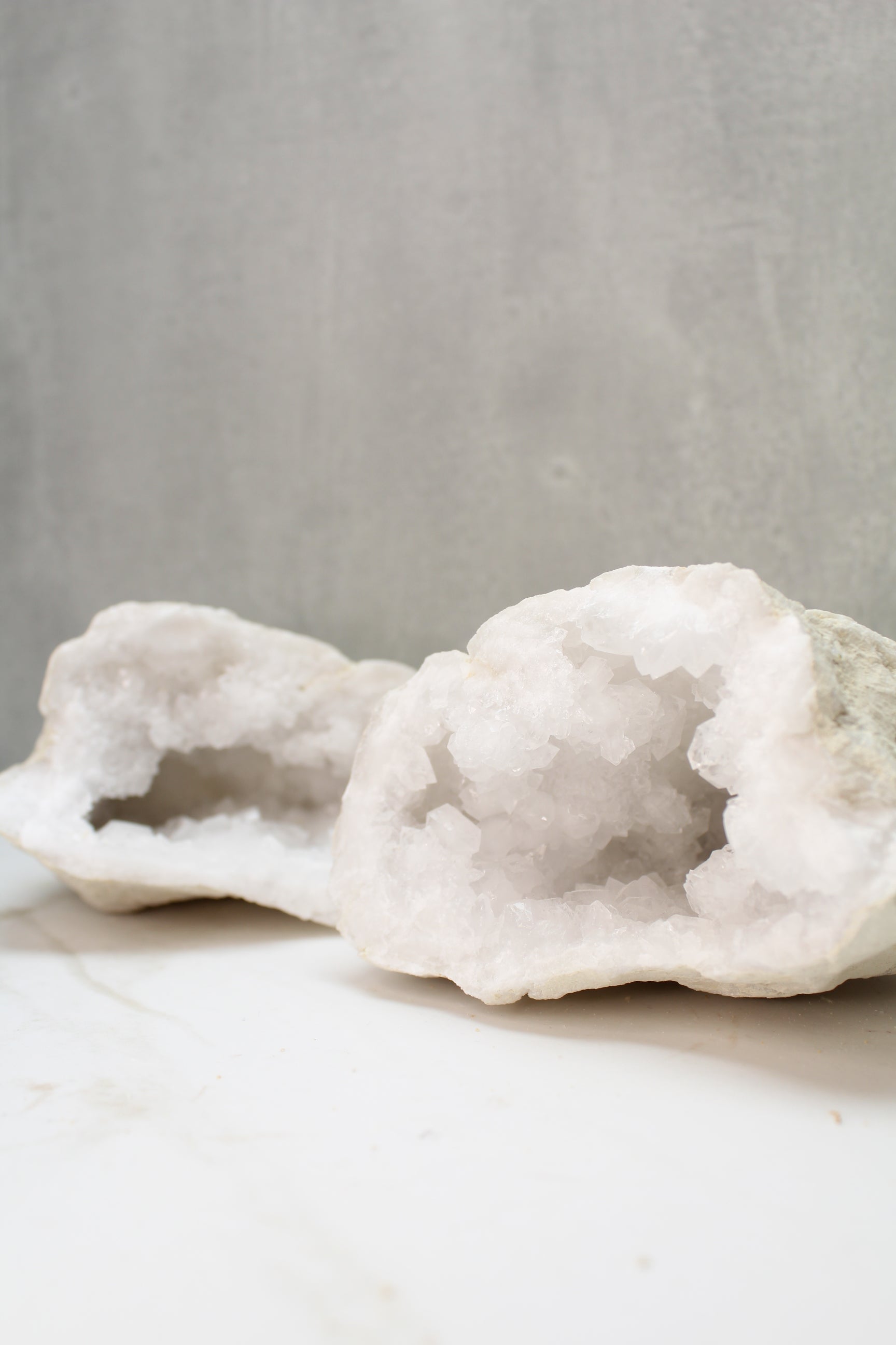 Kvarts Geode Sæt - Small