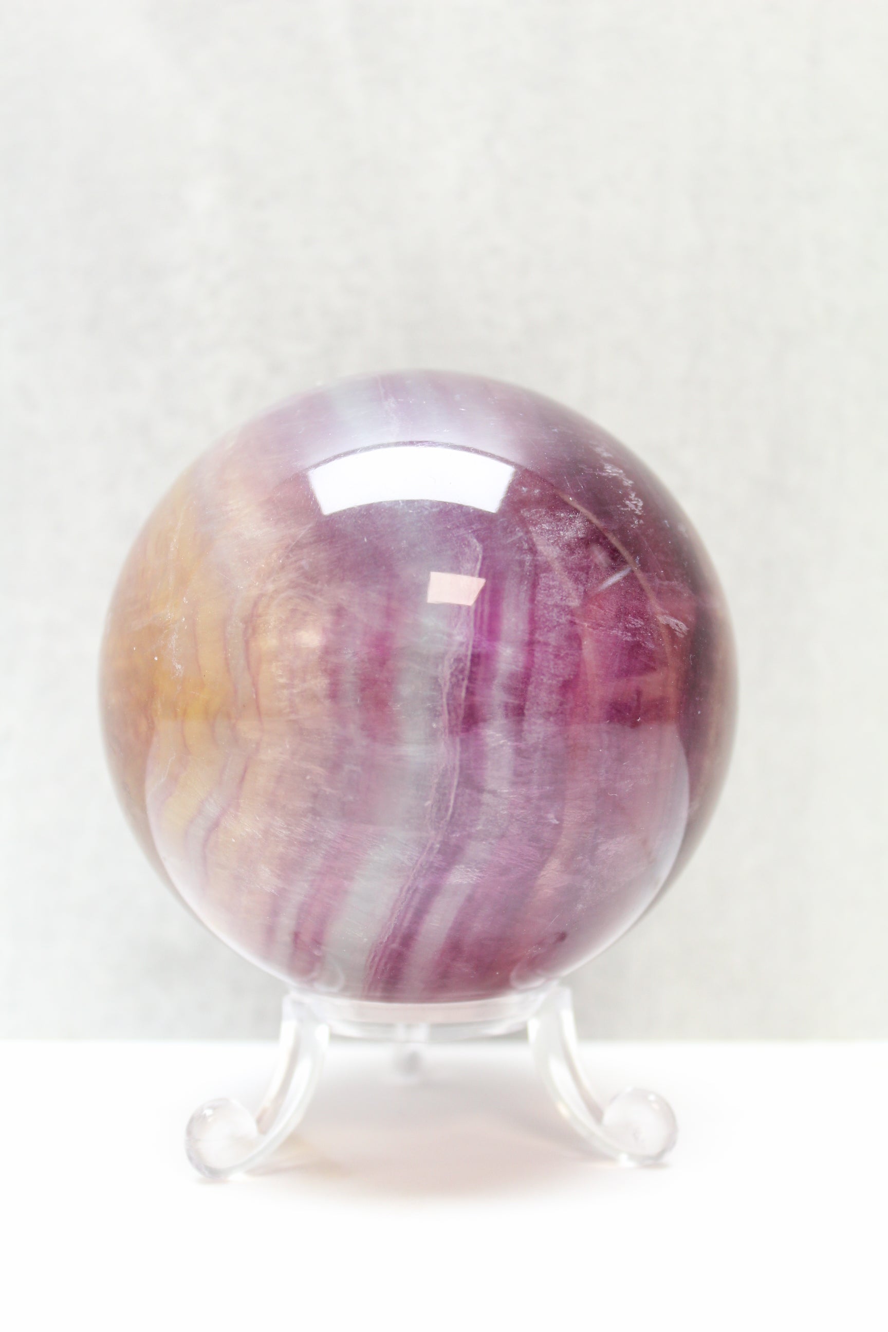 Fluorit Regnbue - Kugle - 665g