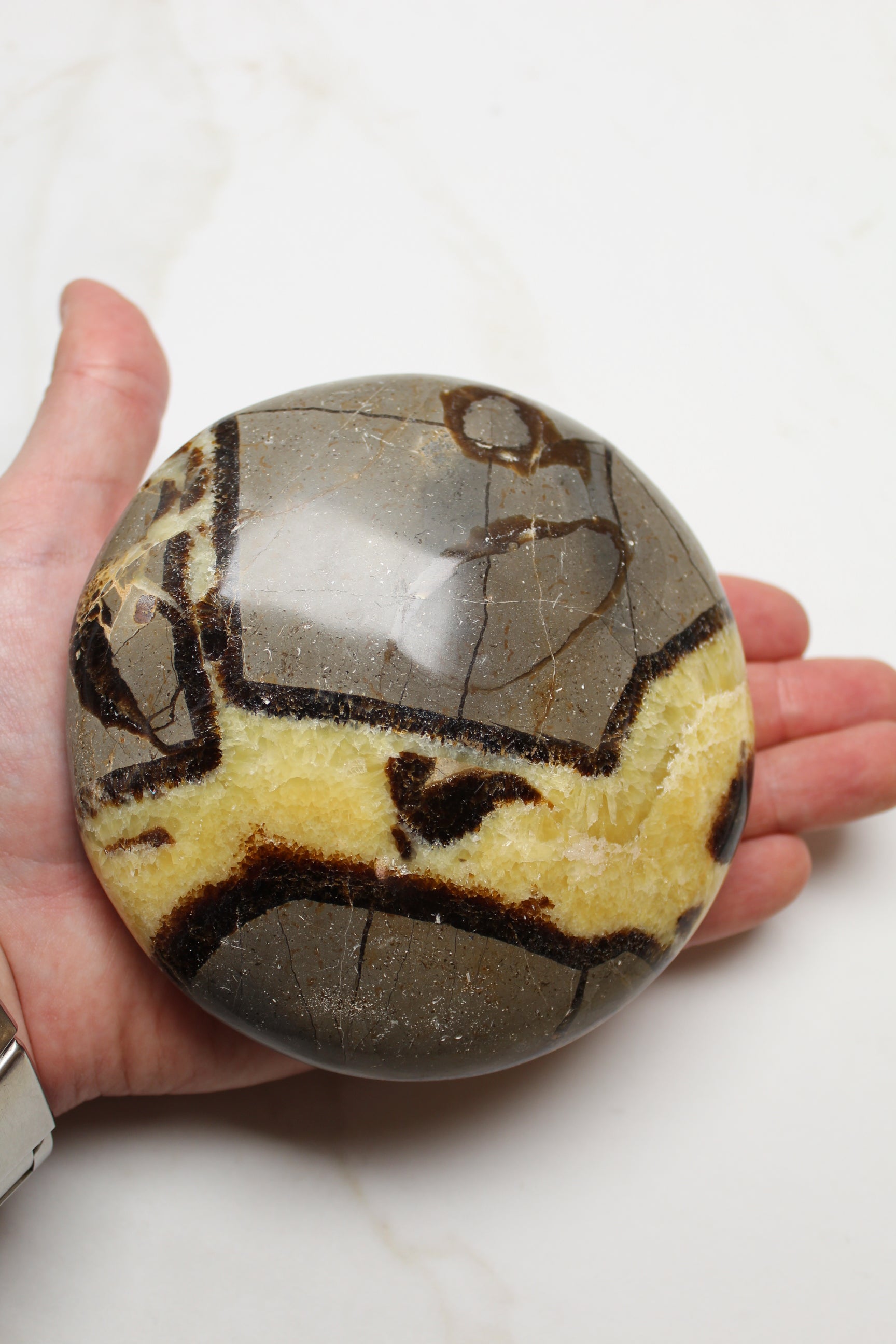 Gul Septarie UFO - 775g