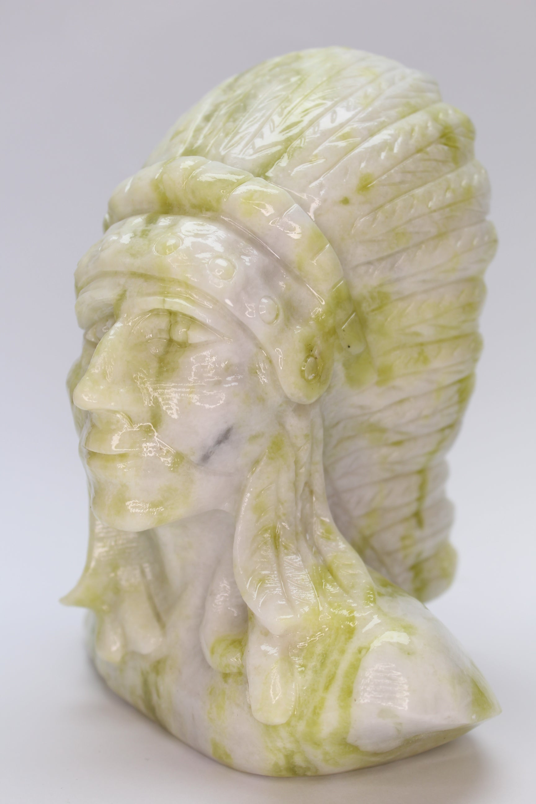 Indianere i Xiuyan Jade