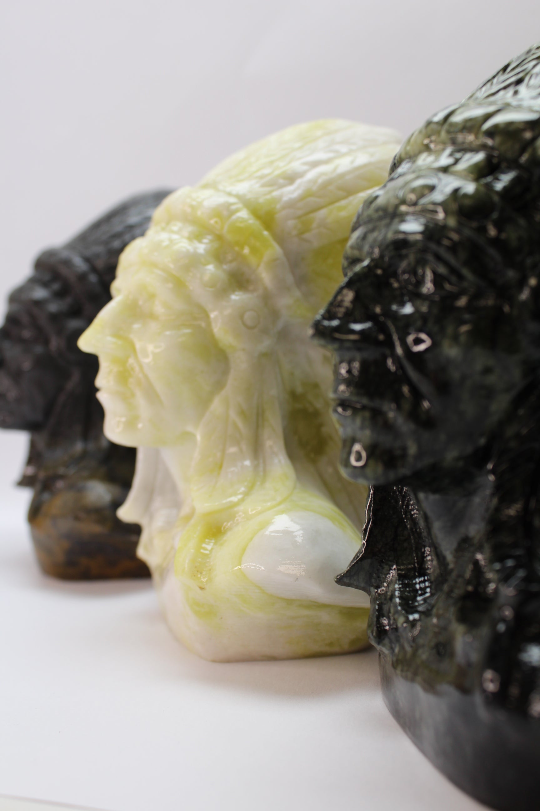 Indianere i Xiuyan Jade