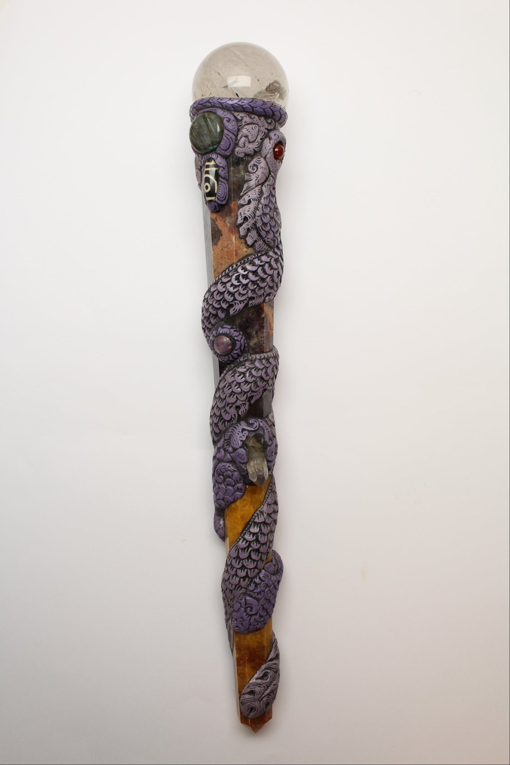 Antik Healerstav fra Tibet