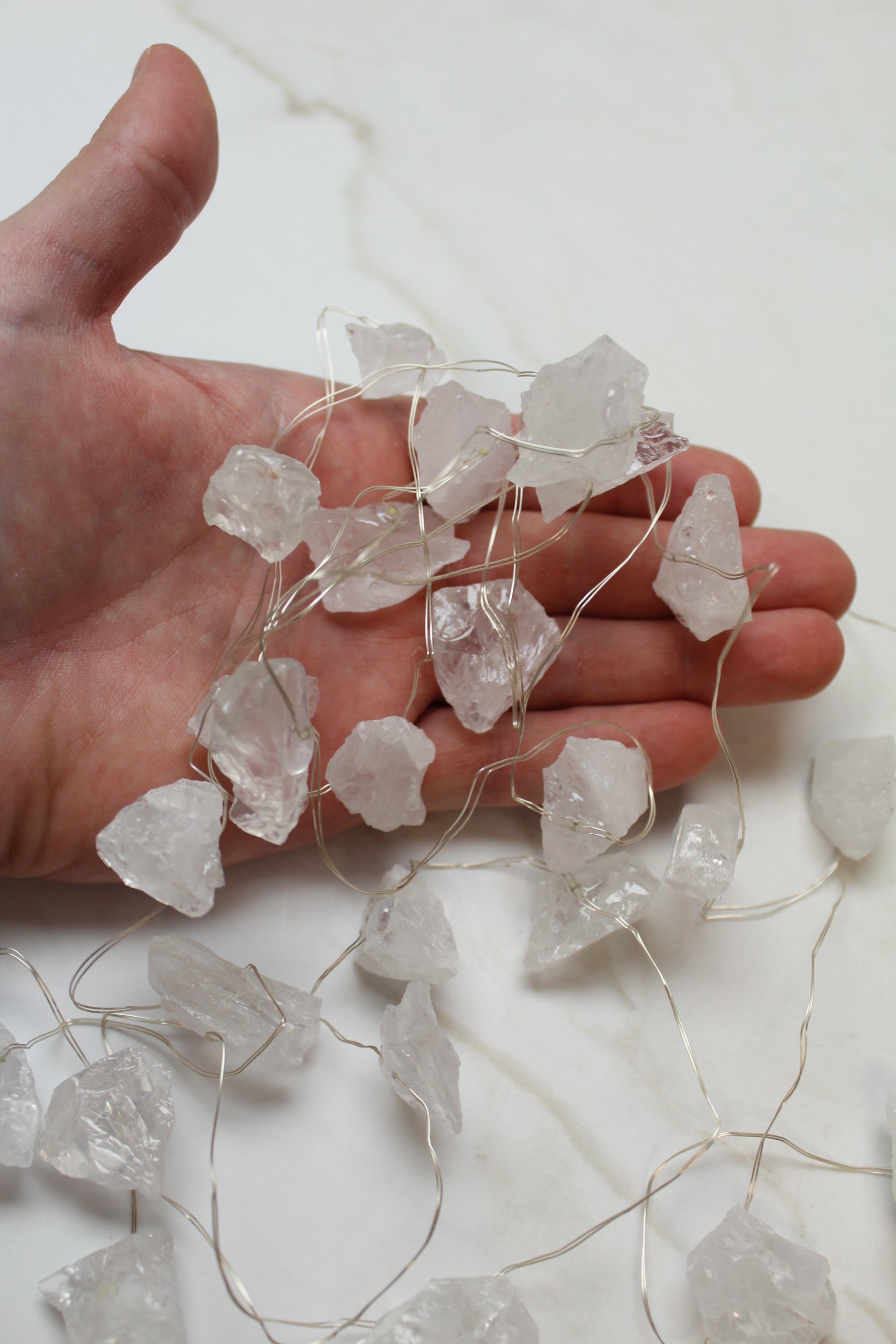 Bjergkrystal Lyskæde