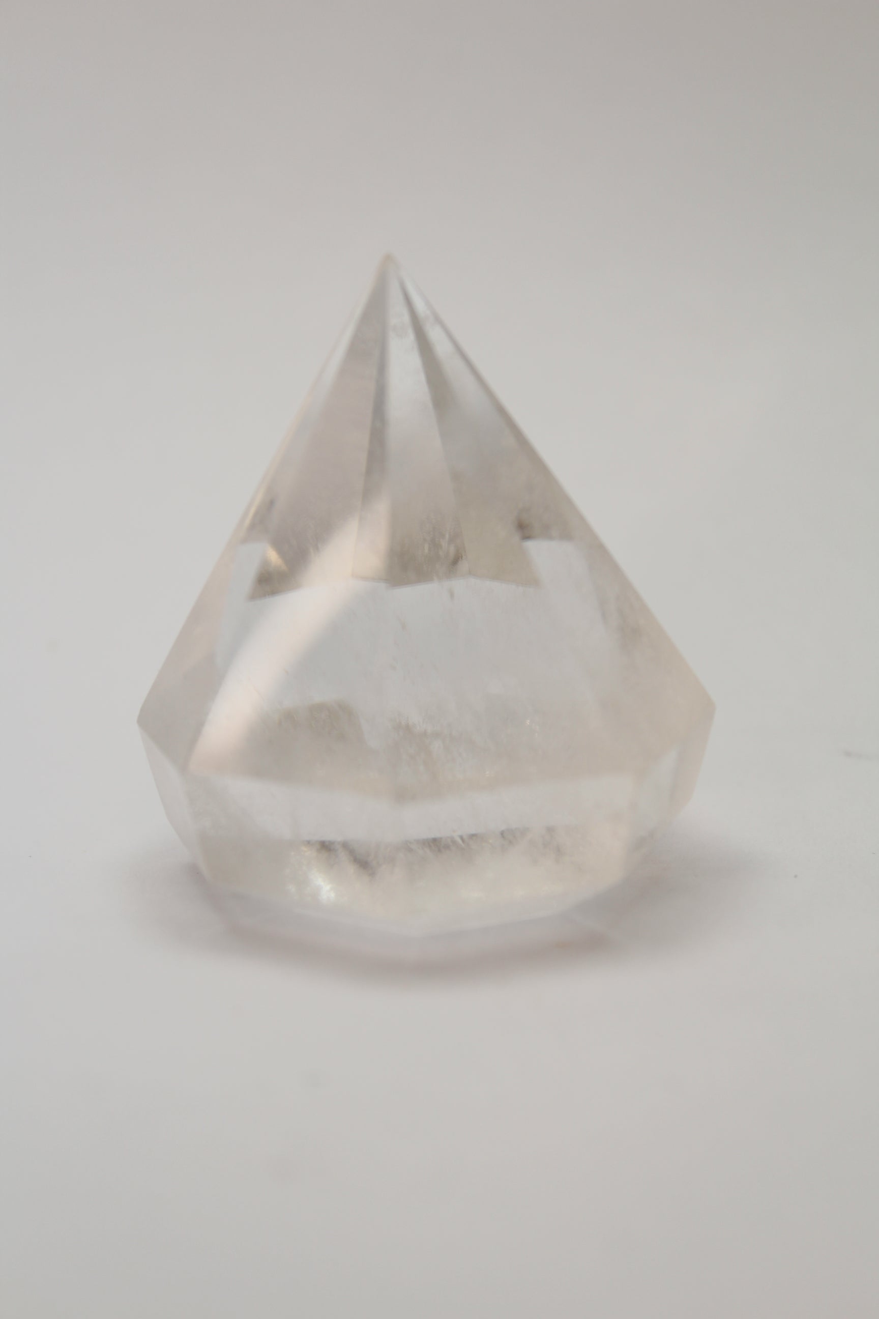 Bjergkrystal spids - 122g