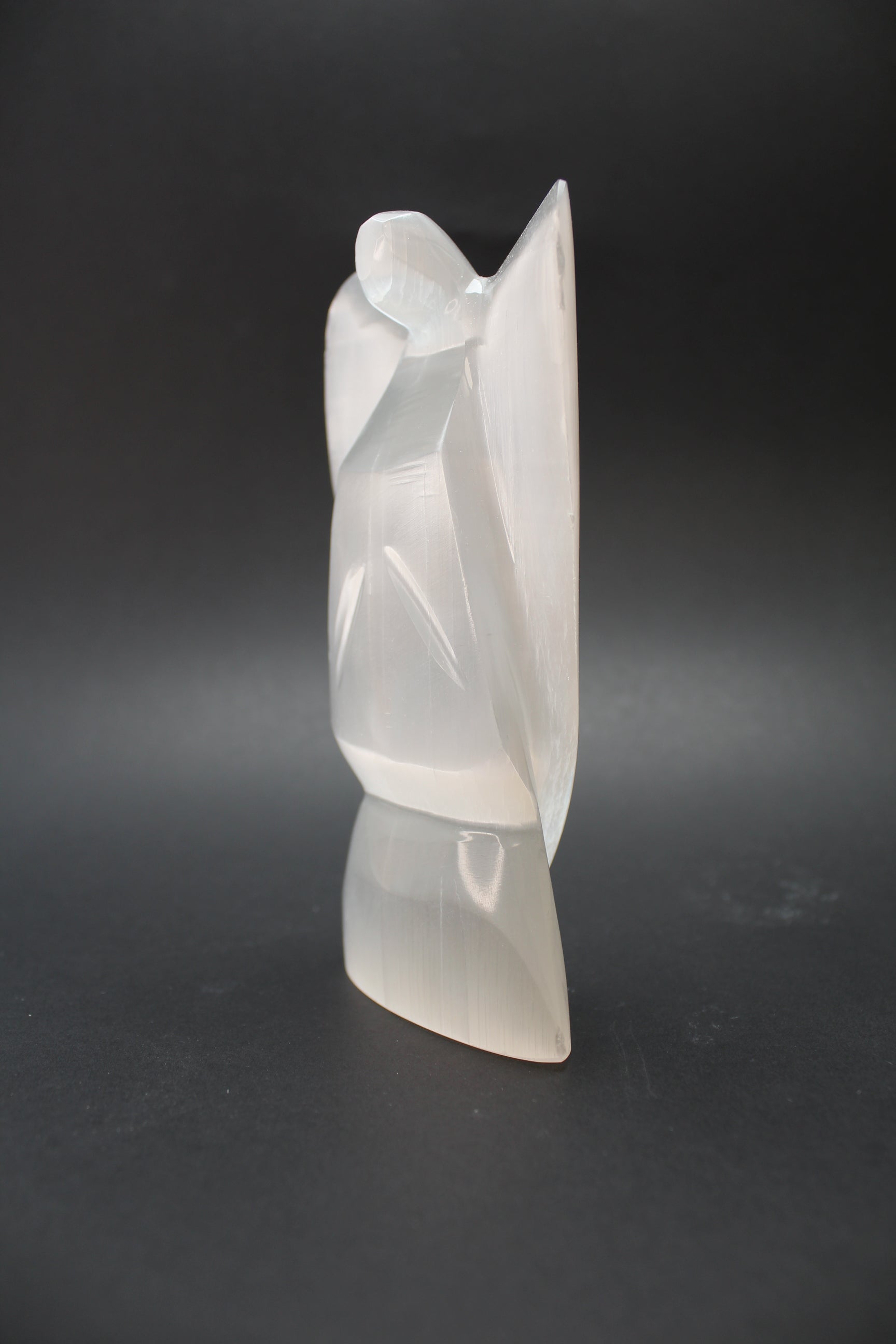 Selenit engel - 15cm
