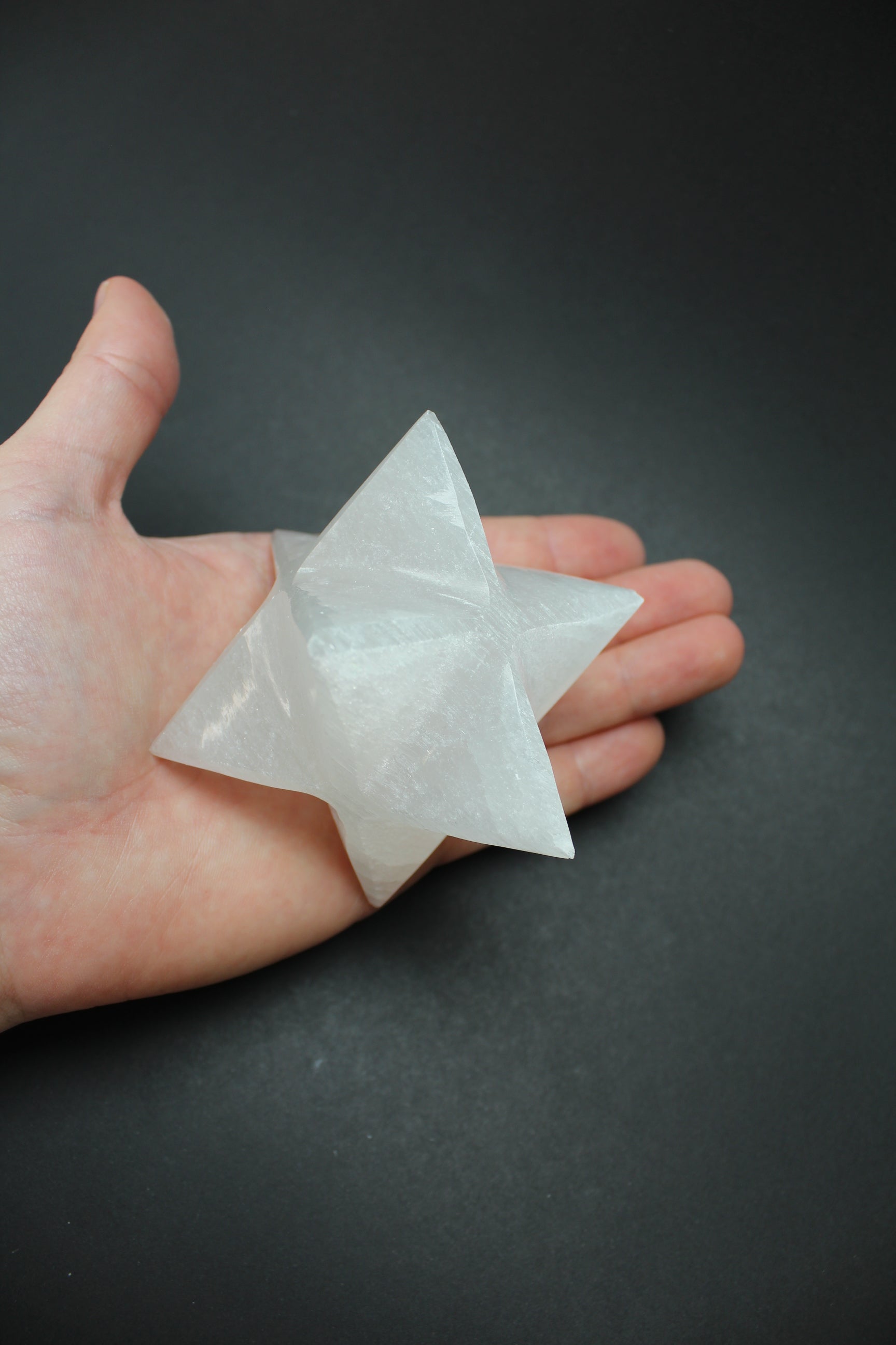 Selenit Merkaba 6 cm
