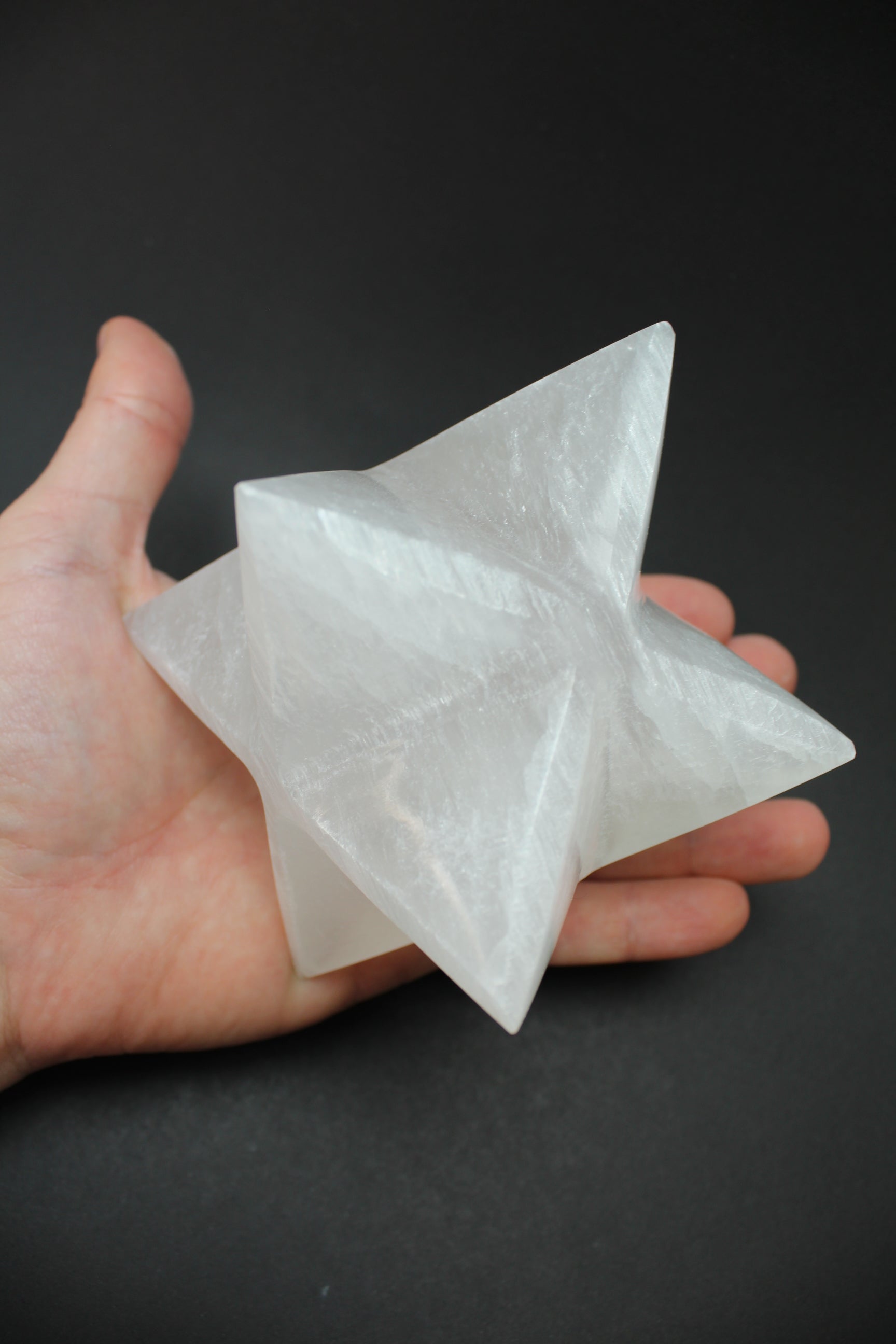 Selenit Merkaba 8 cm