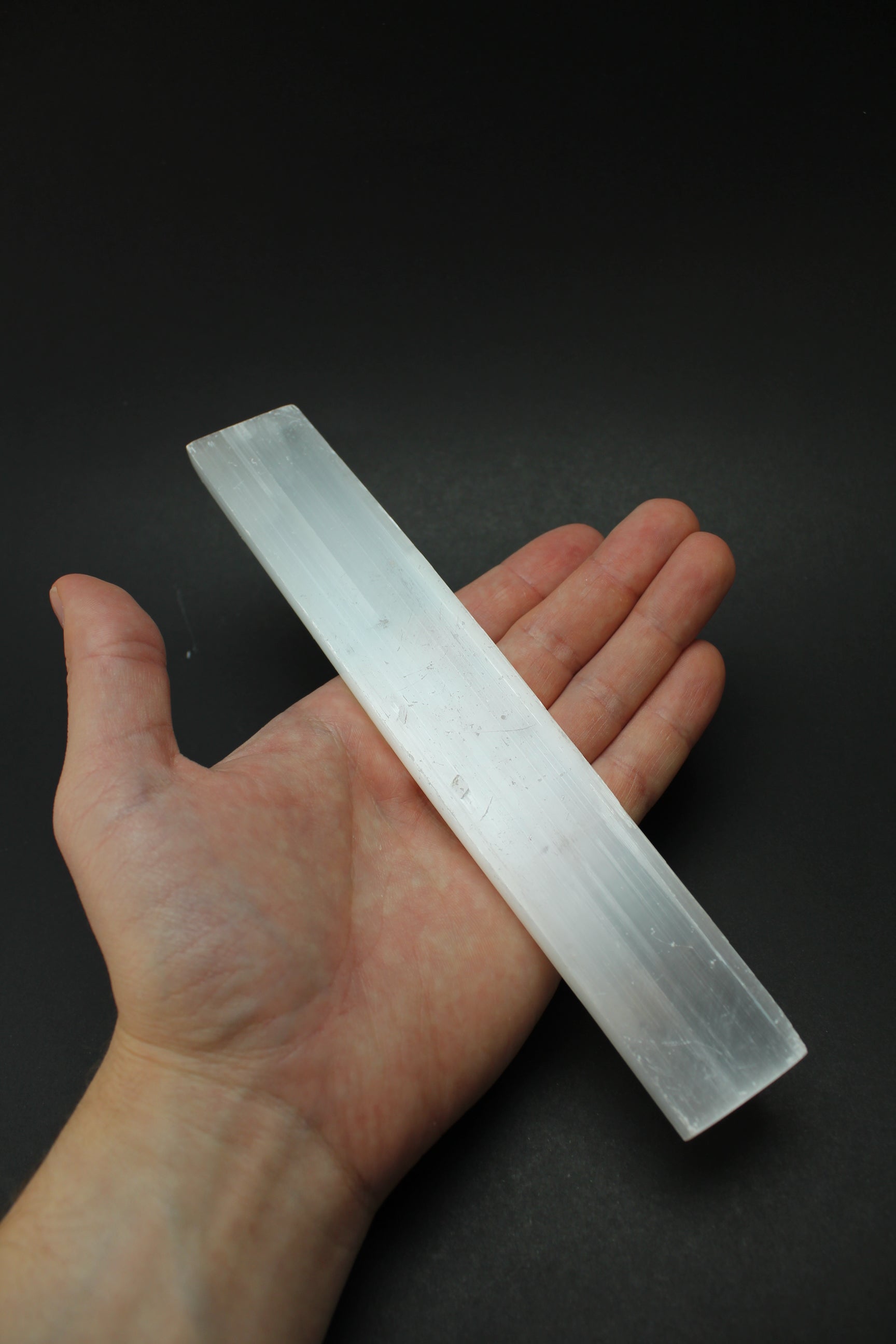 Selenit Plade 20x3 cm