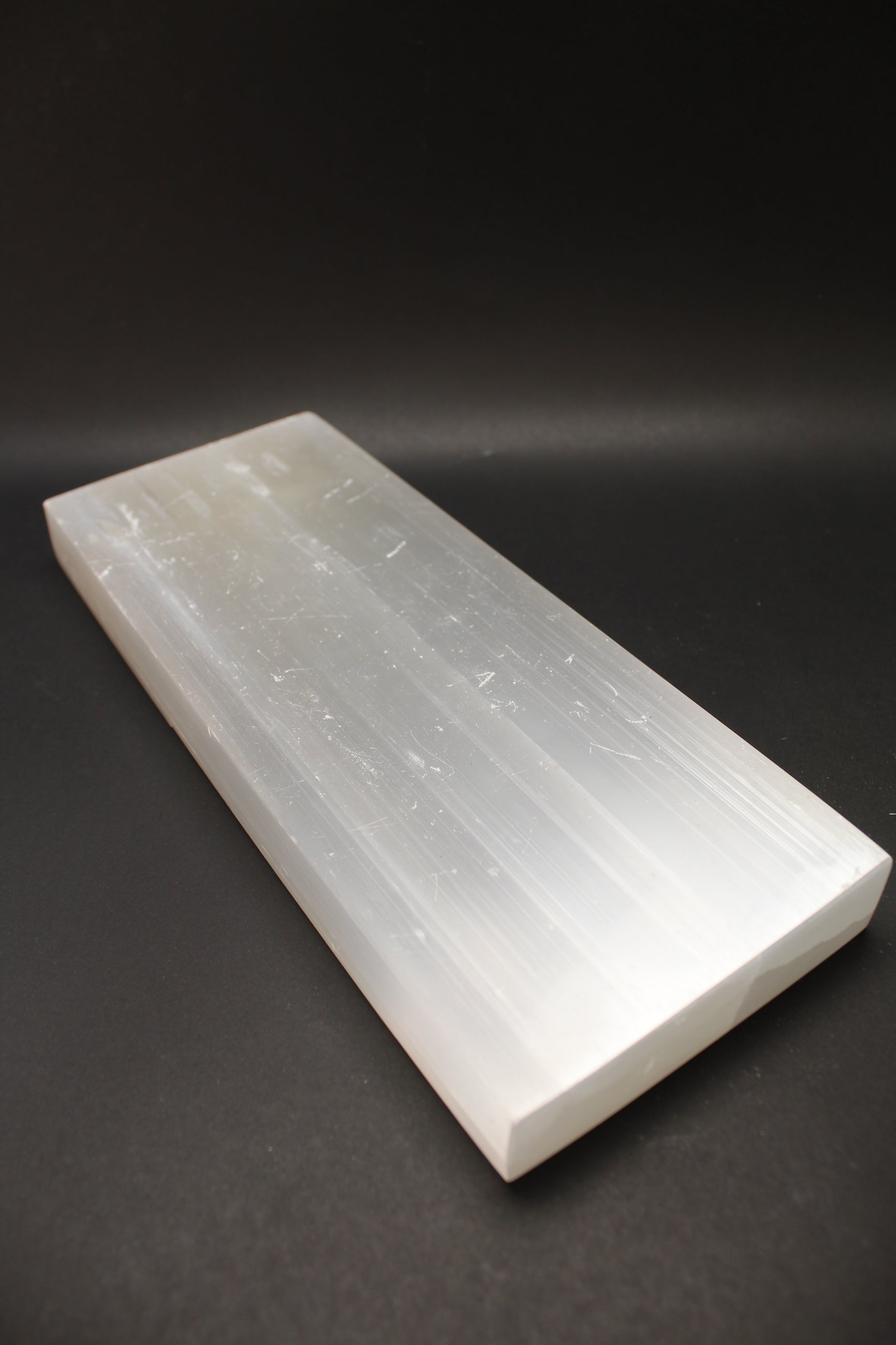 Selenit Plade 25 x 10 cm