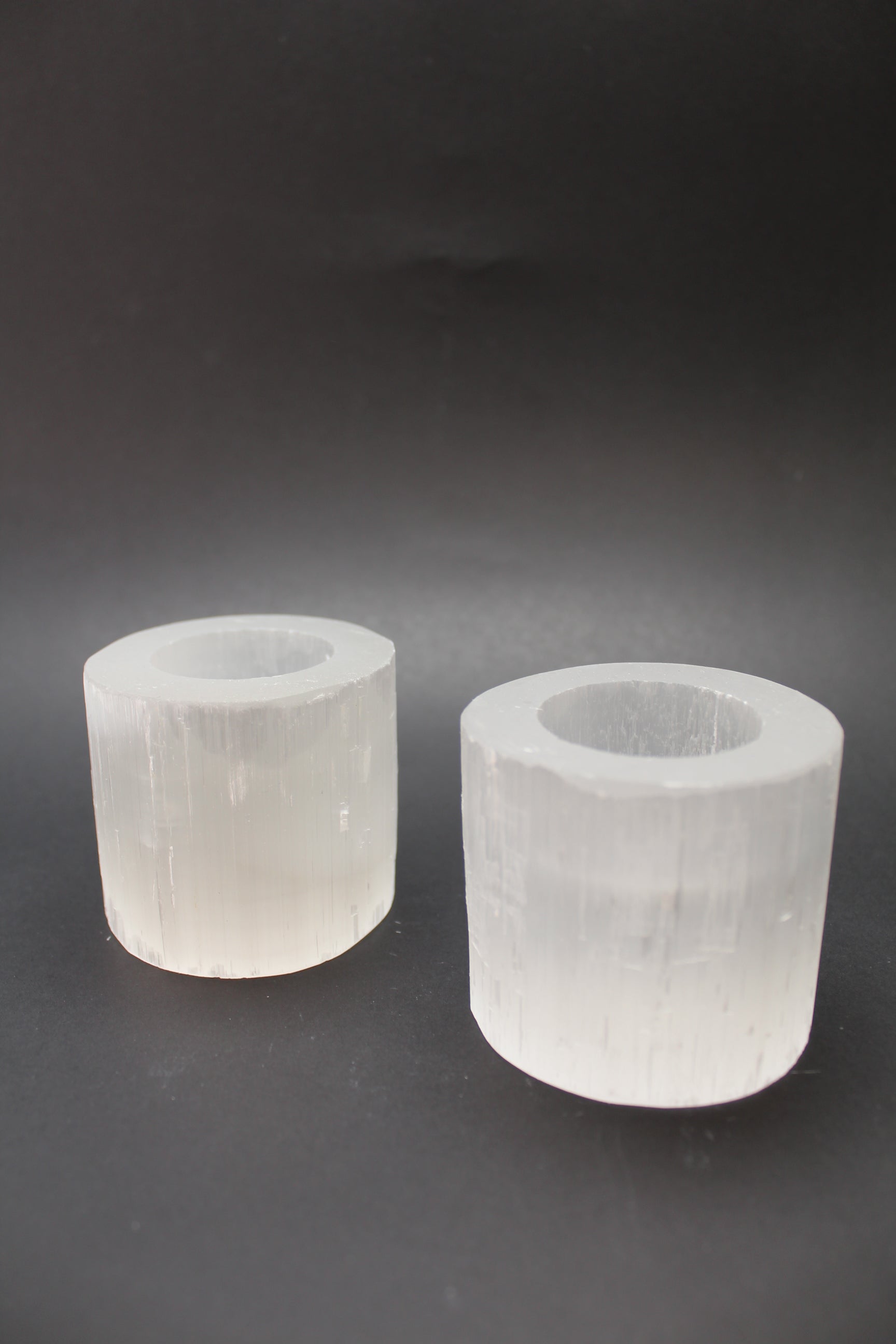 Selenit Fyrfadsstage 6 cm